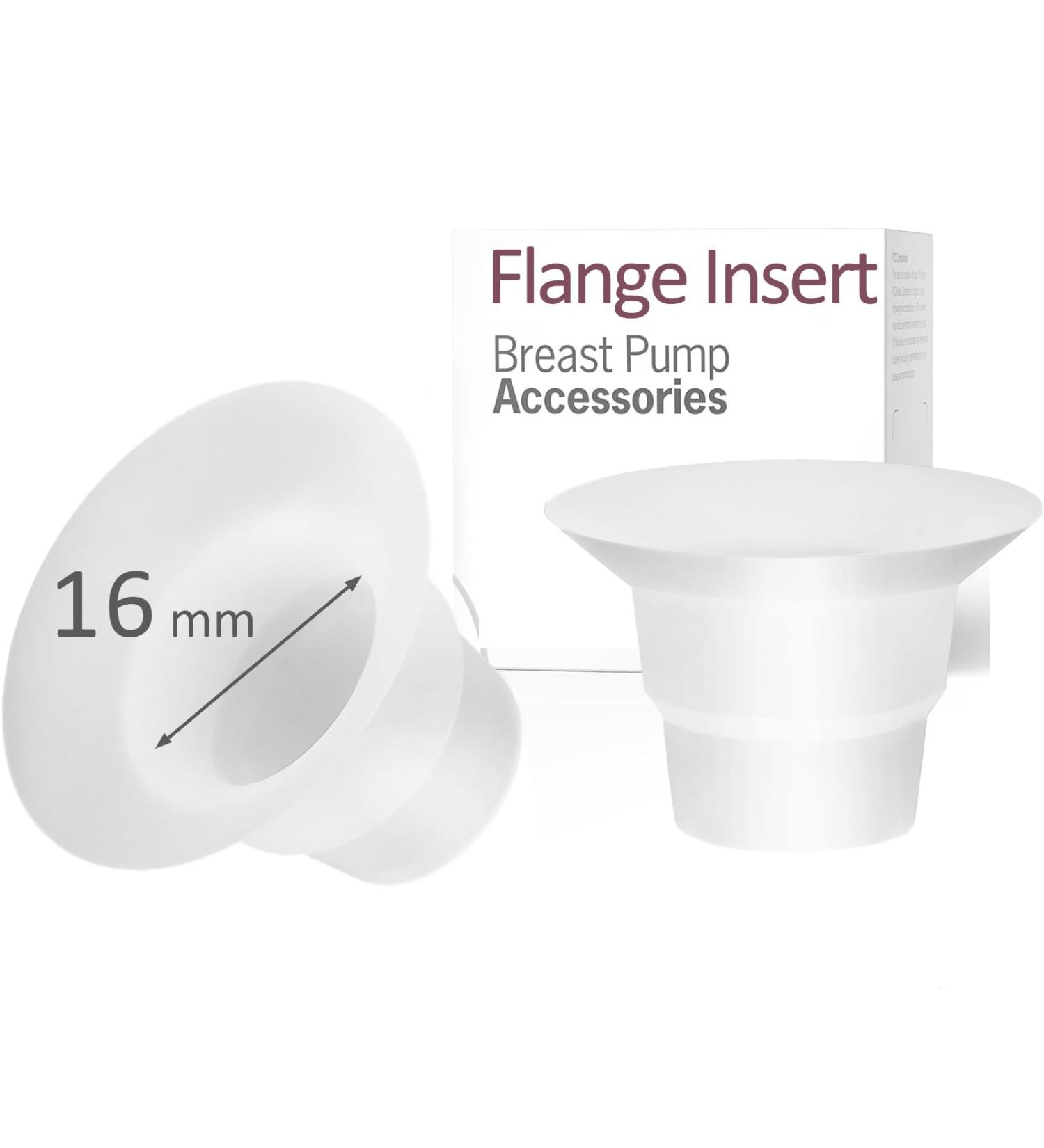 Durceler 16mm Flange Insert Compatible with Momcoyz S9 Pro S10 S12 Pro M5 Bellabayb Willow Wearable Pump for Spectra S1 S2 Medeal Freestyle Hands Free Pump In Style Harmony Lansinho Breast Pump - Buy Online on GoSupps.com