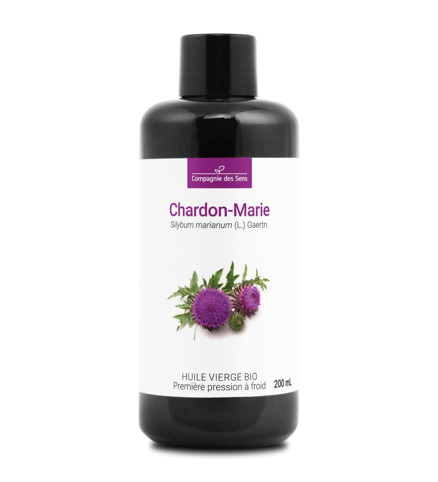 Chardon-Marie - Huile V g tale Vierge BIO - Flacon en verre - Premi re pression froid - 200mL - Buy Online on GoSupps.com