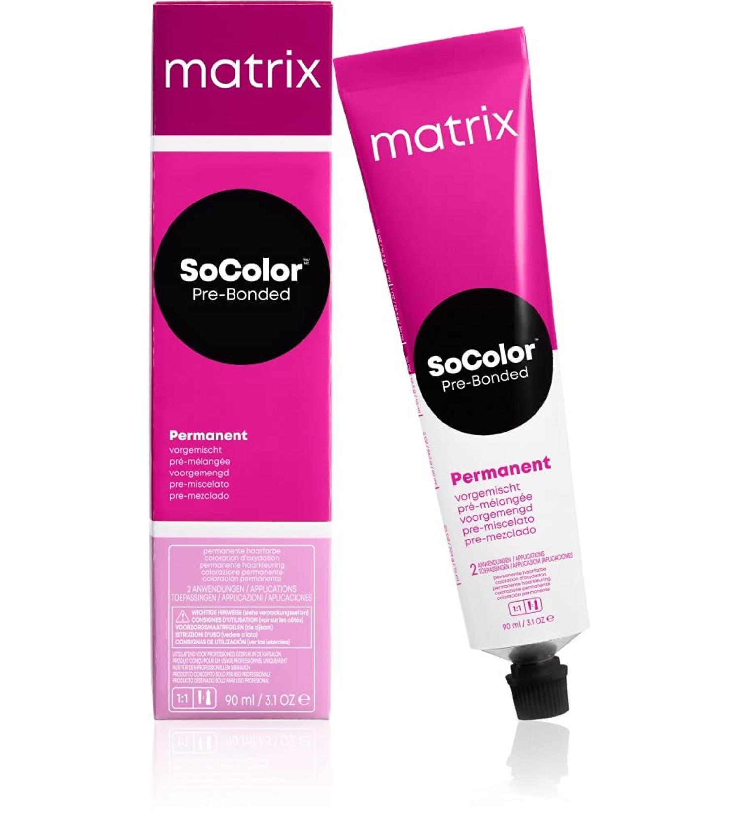 Matrix Matrix SoColor Pre-Bonded 6SP Brown/Silver Pearl 90 ml