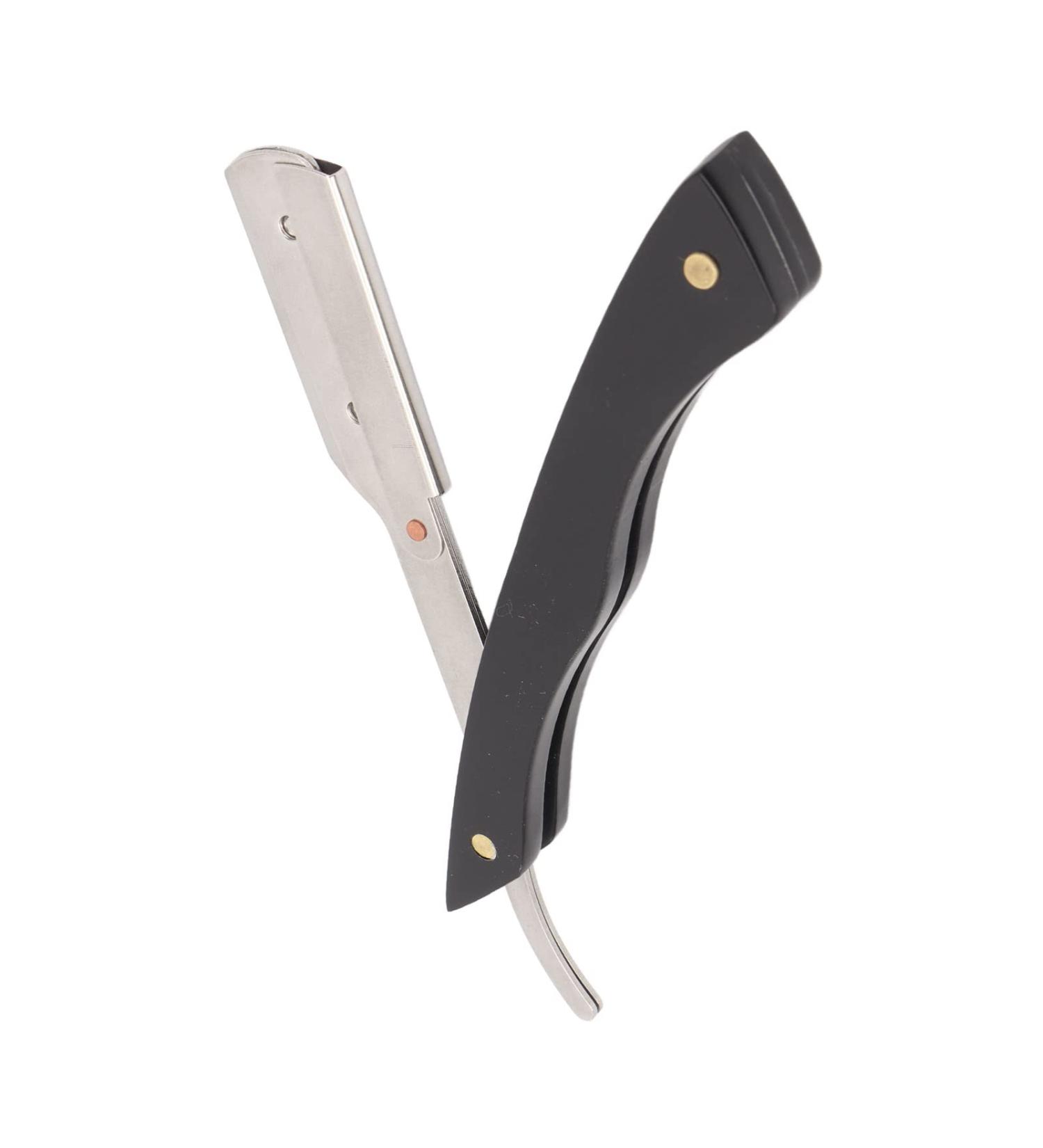 Zjchao Professional Stainless Steel Razor | Manual Beard Holder for Precision Trimming - Buy Online on GoSupps.com