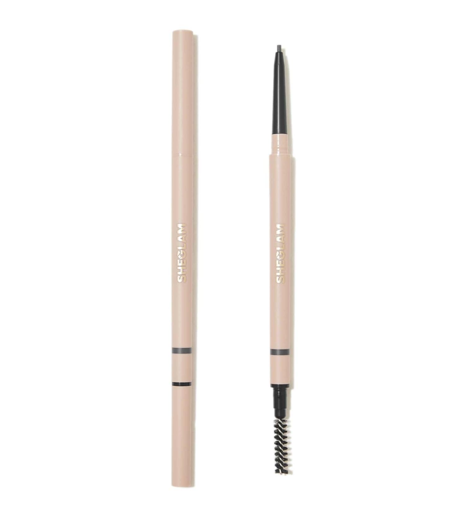SHEGLAM Insta-Fill Eyebrow Pencil - Long Lasting Sweatproof Gray Brow Makeup for Perfect Shape - Buy Online on GoSupps.com