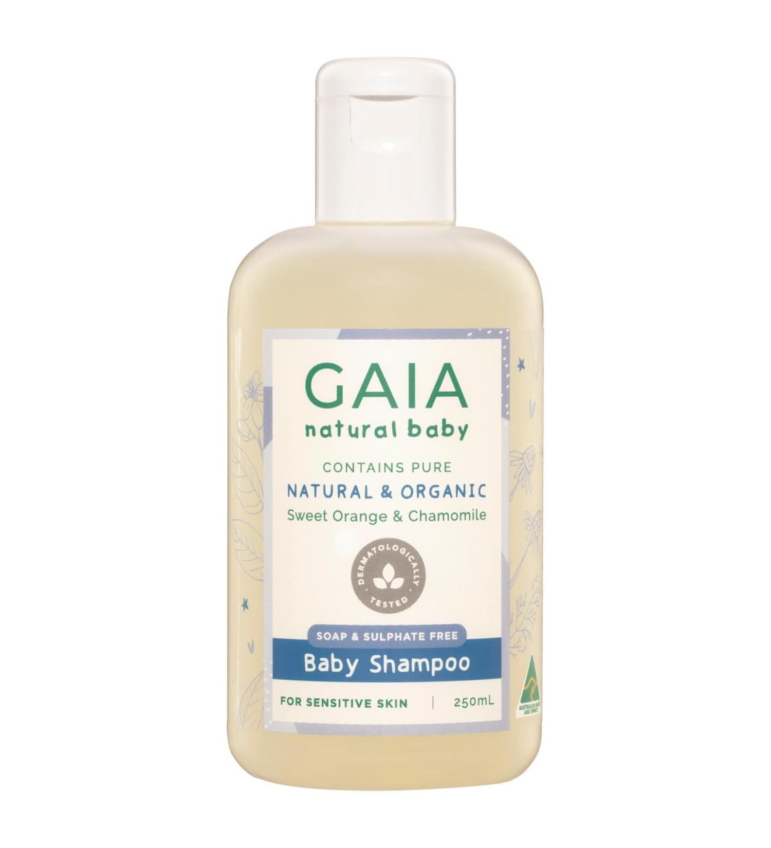 Gaia Skin Naturals Baby Shamp Natural - 8.4 oz - Buy Online on GoSupps.com