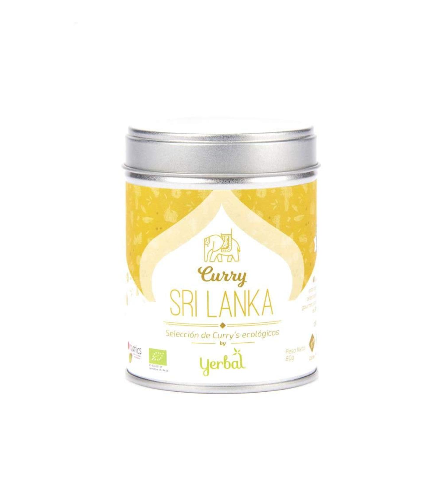 Yerbal Curry Sri Lanka 80 gr. Eco 1 unit 300 g