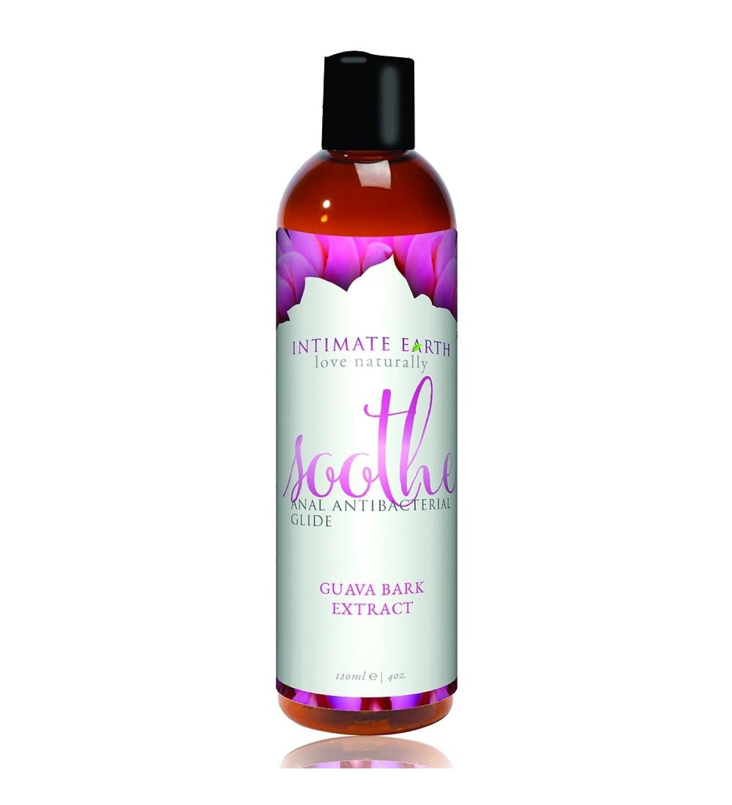 Intimate Organics Earth 120ml/ 4oz Soothe Anti bacterial Anal Lubricant Guava Bark - Buy Online on GoSupps.com