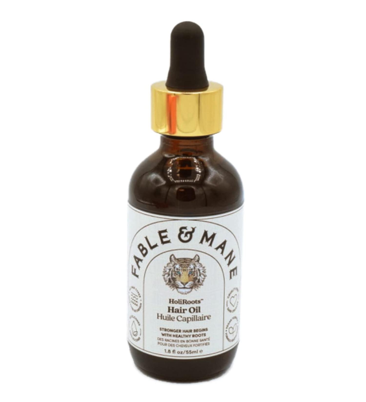 Fable and Mane Pre-Wash Hair Oil 1.8 oz - Nourishing and Rejuvenating Formula - Buy Online on GoSupps.com
