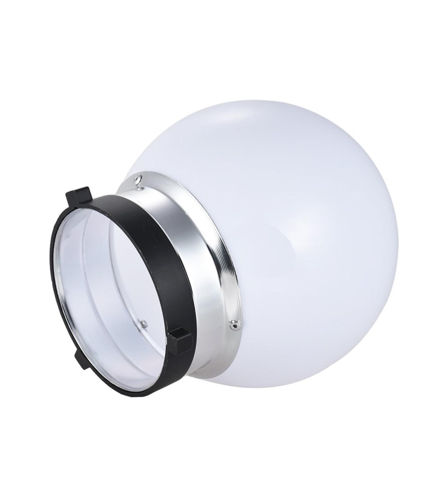 6 Spherical Diffuser Soft Ball for Bowens Mount Studio Strobe Flash Light - Premium Light Modifier - Buy Online on GoSupps.com