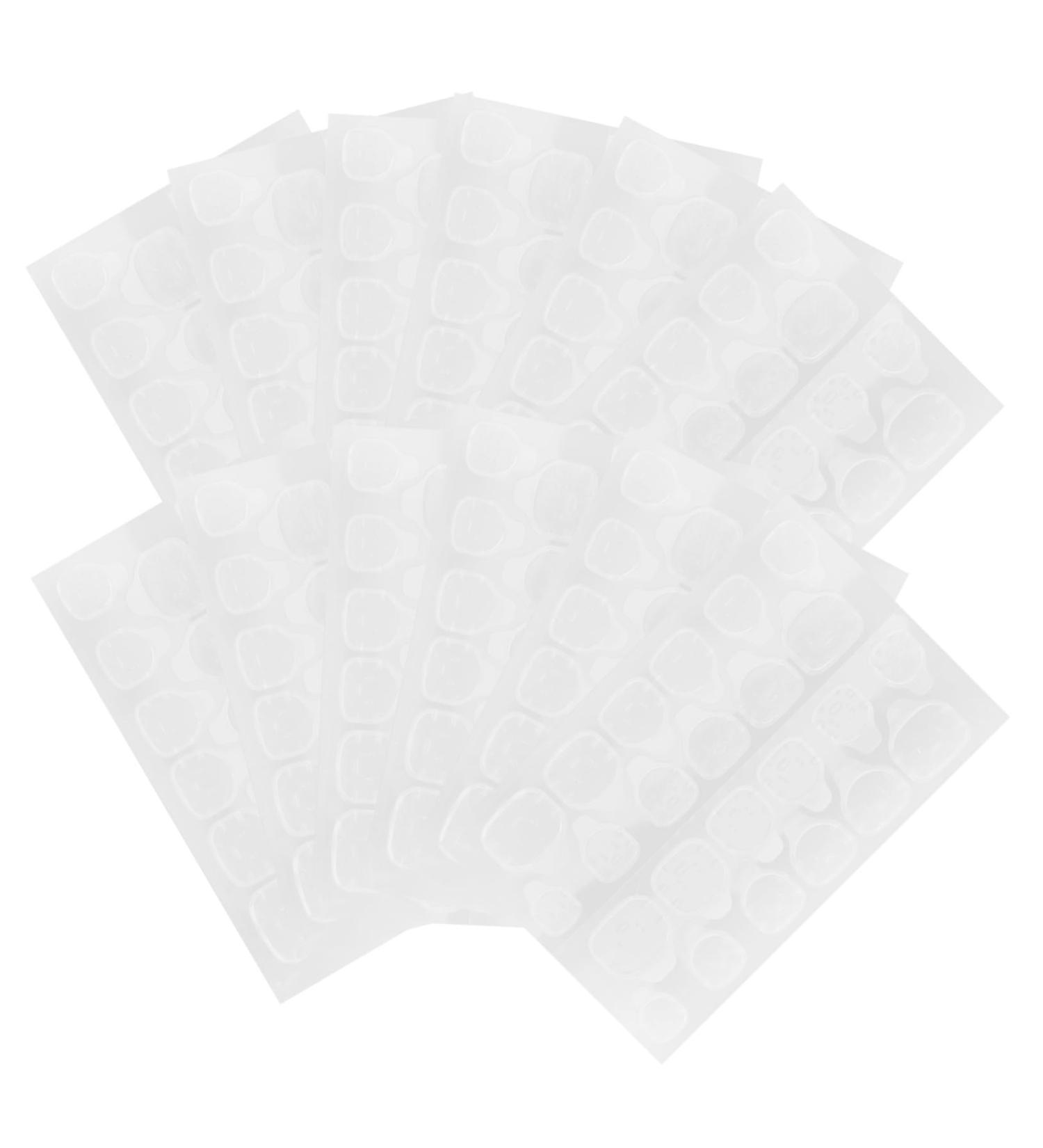 Housoutil 15sheets Nail Jelly Glue Practical Nail Glue Adhesive Nail Tip Sweatproof Nail Glue Professional Fake Nails Glue Transparent Nail Glue Fake Nail Glue Pink Manicure Tools Stickers - Buy Online on GoSupps.com