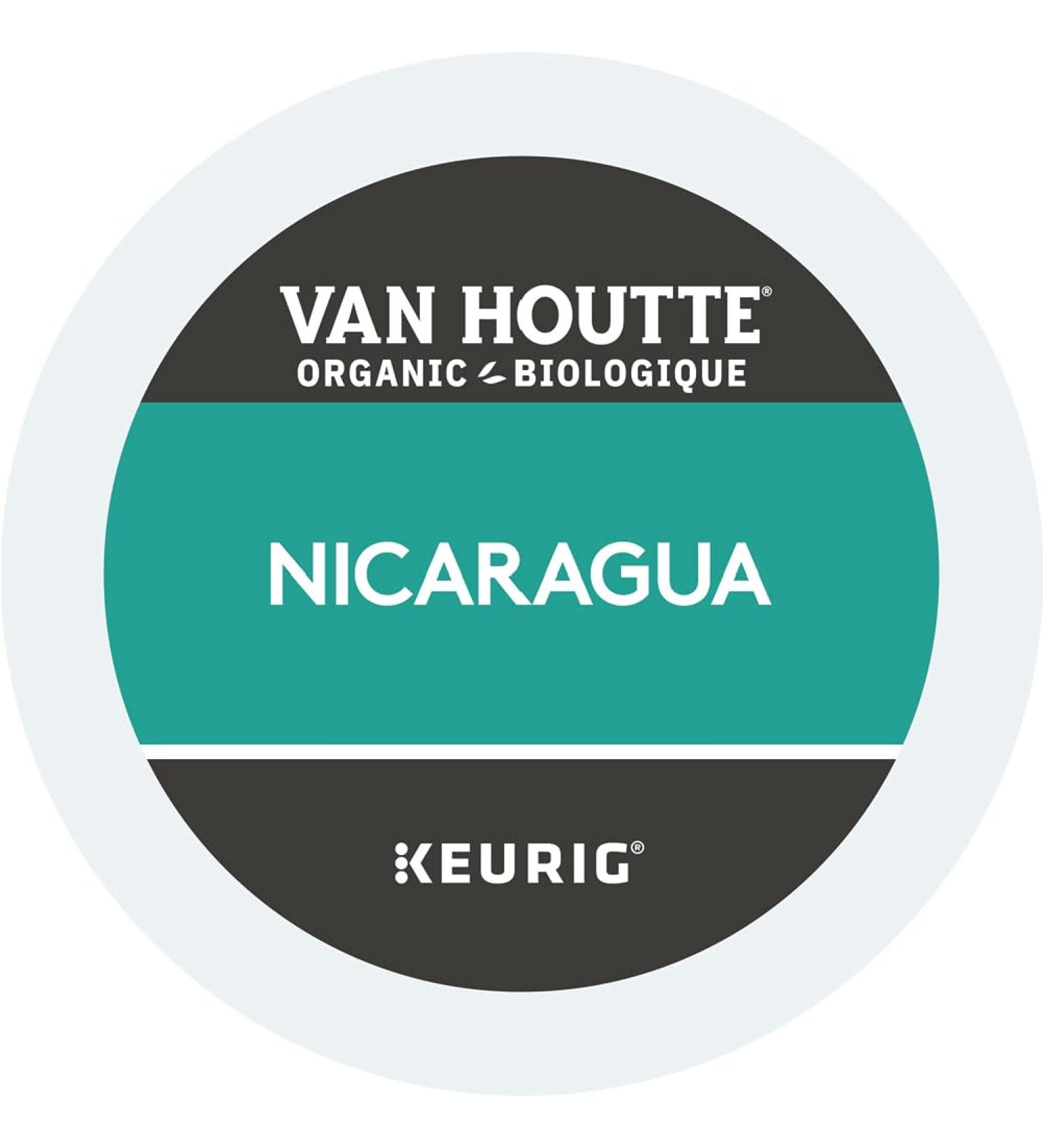 Van Houtte Nicaragua Organic Fairtrade K-Cup Coffee Pods 80 Count For Keurig Coffee Makers - Buy Online on GoSupps.com