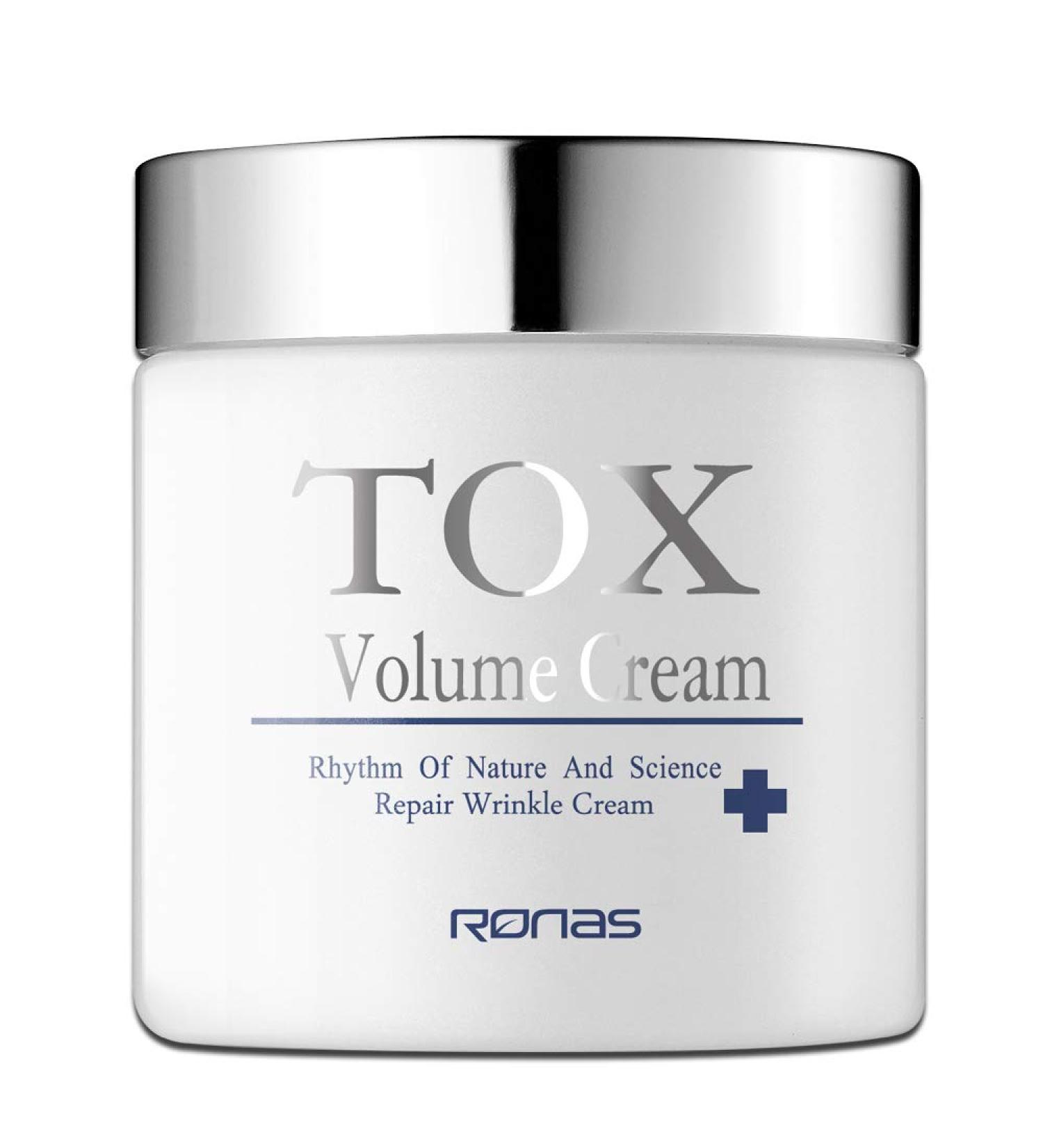 Ronas TOX Volume Cream - Best Anti-Wrinkle Cream for Fine Wrinkles (3.38oz) | Improve Skin Smoothness & Firmness | Shop Internationally - Buy Online on GoSupps.com