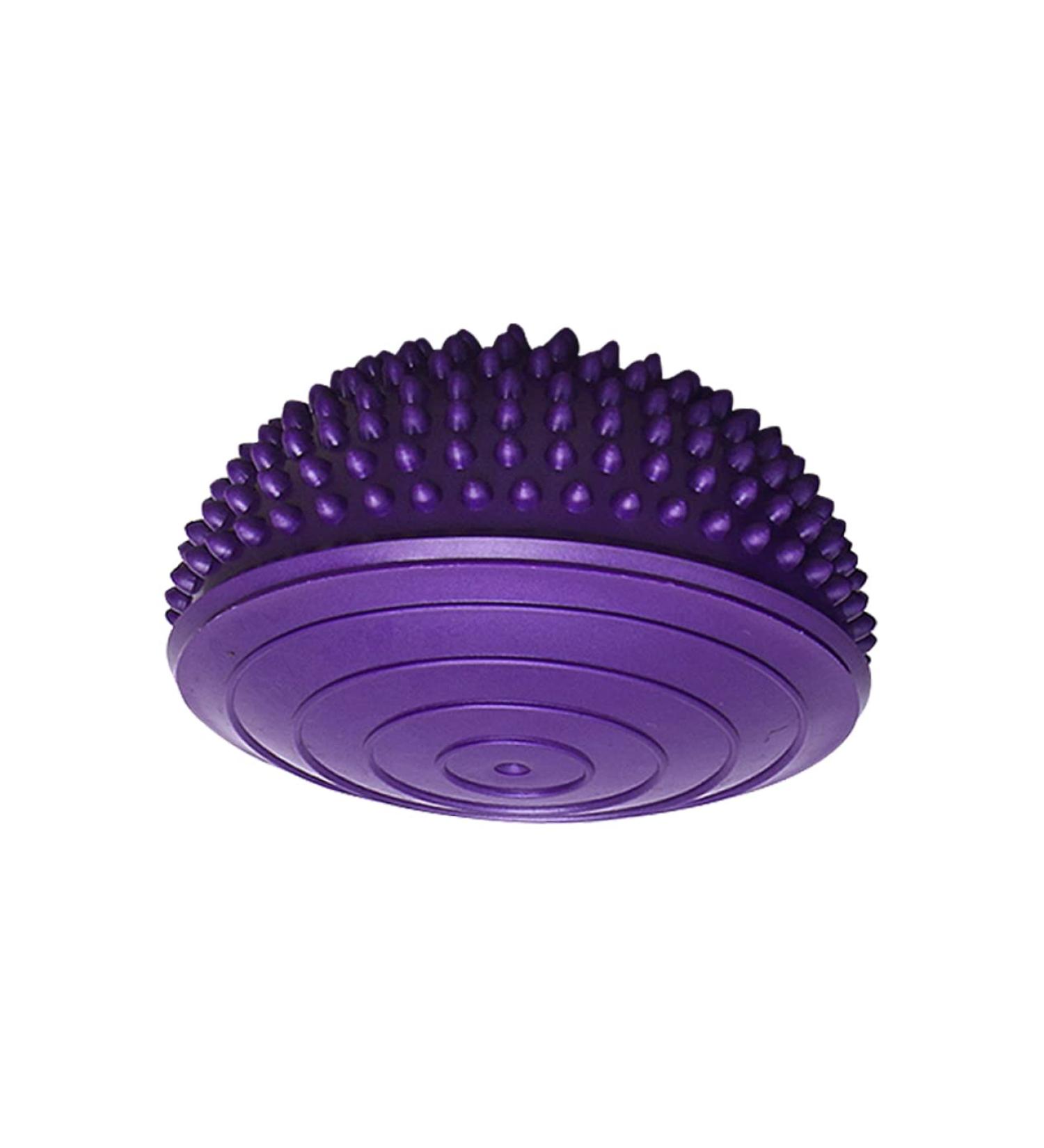Beavorty Durian-Ball Portable Foot Massage Device - Relaxing Lacrosse Massage Balls for Plantar Fasciitis & Arm Relief - Violet PVC - 16x16x8cm Purple - Buy Online on GoSupps.com