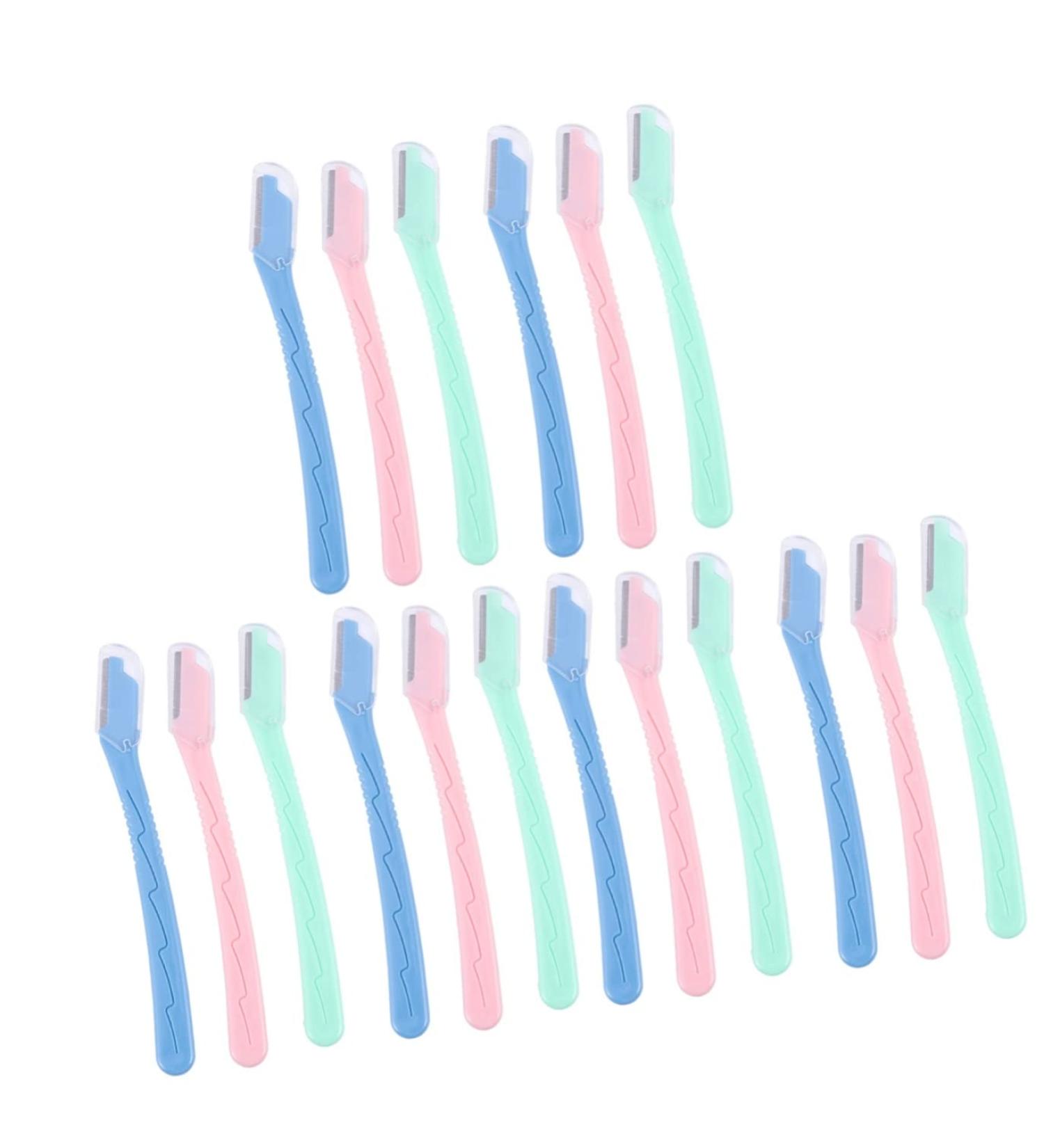 Shop Beaupretty 18 Pcs Eyebrow Razors for Women - Safe Facial Hair Shavers & Dermaplaning Tool - Portable Hair Removal Solution - Buy Online on GoSupps.com