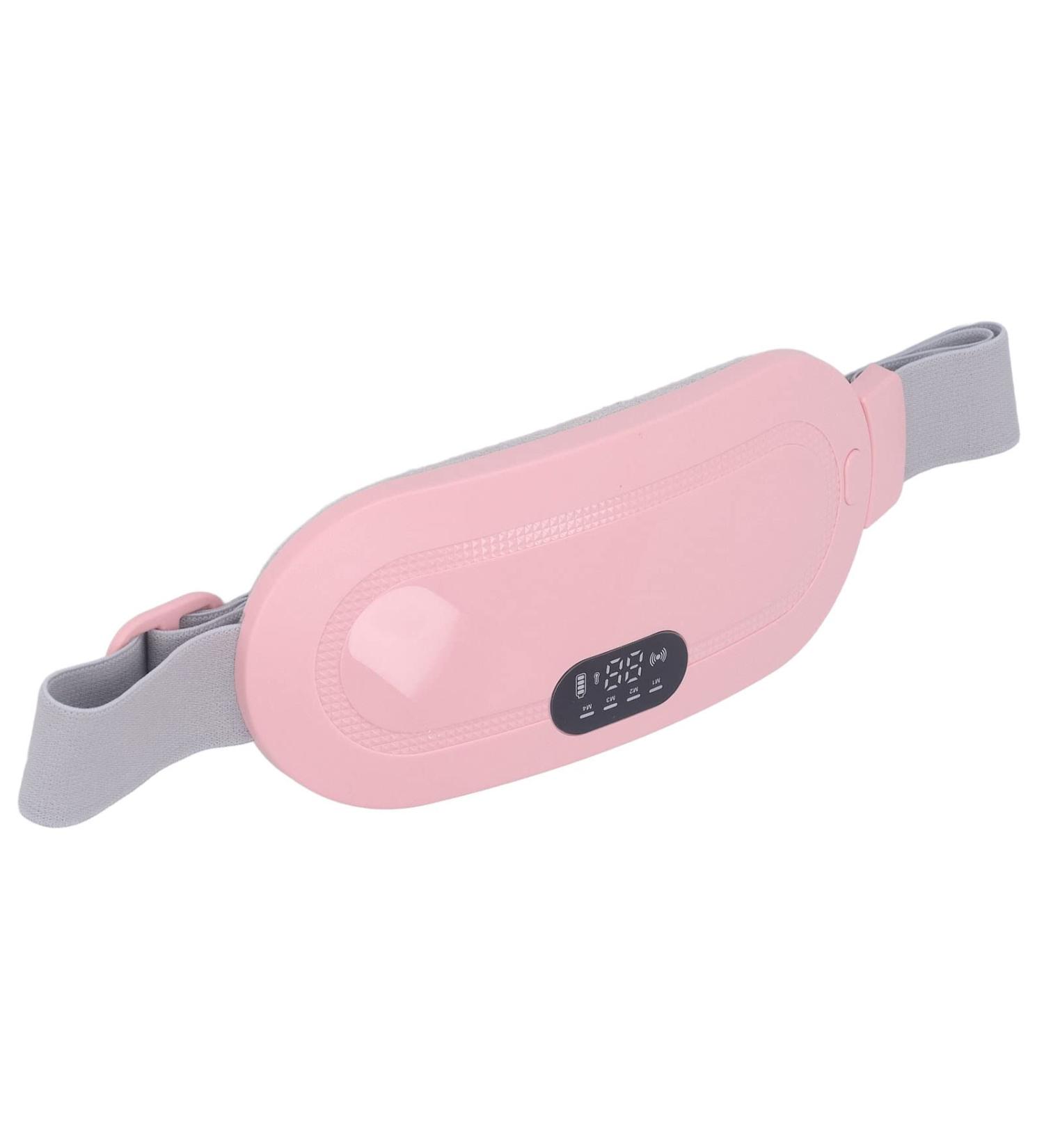 Buy Cordless Adjustable Heating Pad - Portable Belt Fast Heat (10 Sec) & 3 Heat Settings - Pink | International Shipping Available - Buy Online on GoSupps.com