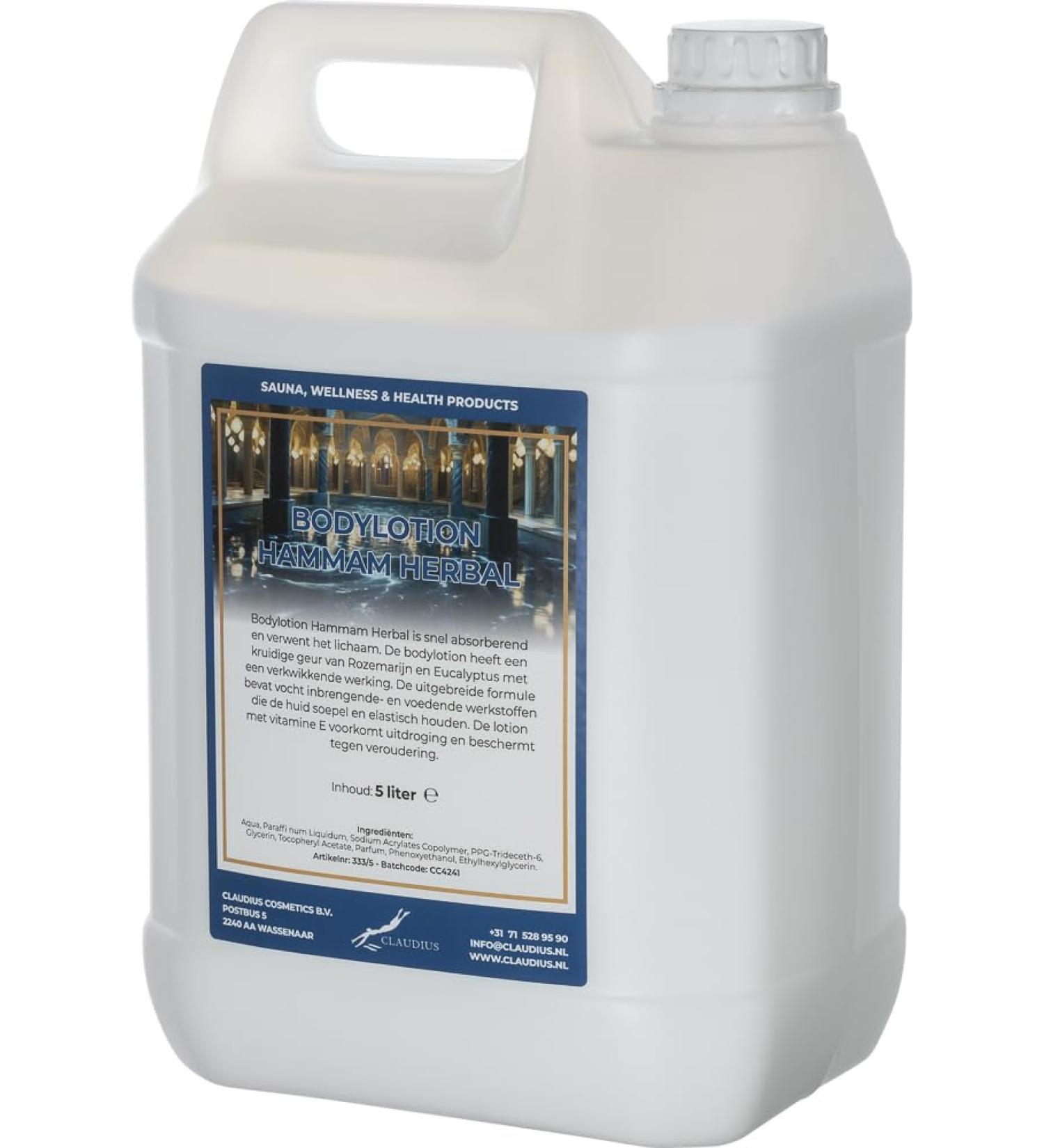 Claudius Body lotion Hammam Herbal 5 liters