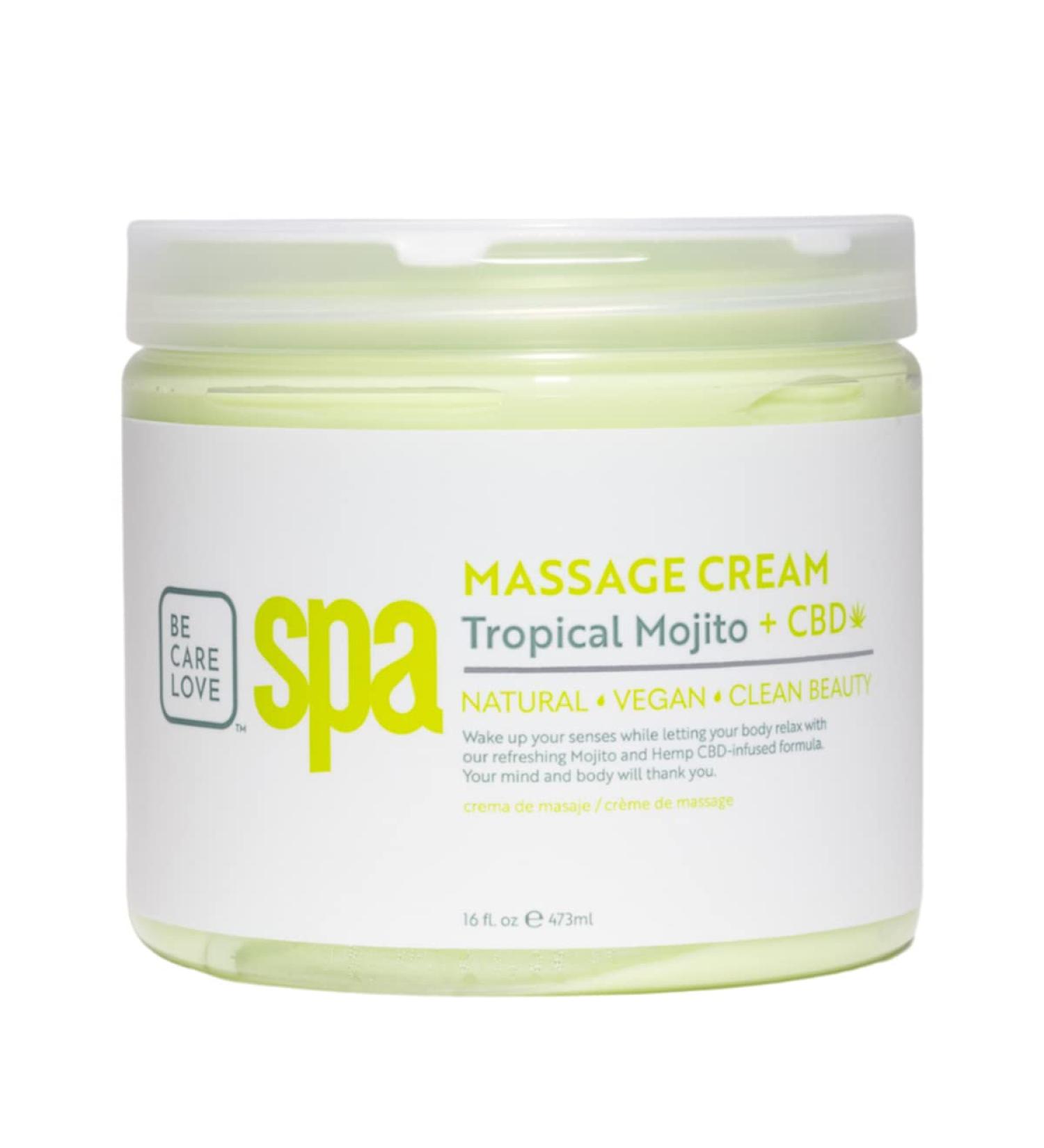 BCL SPA - Massage Cream Tropical+Mojito - 473 ml