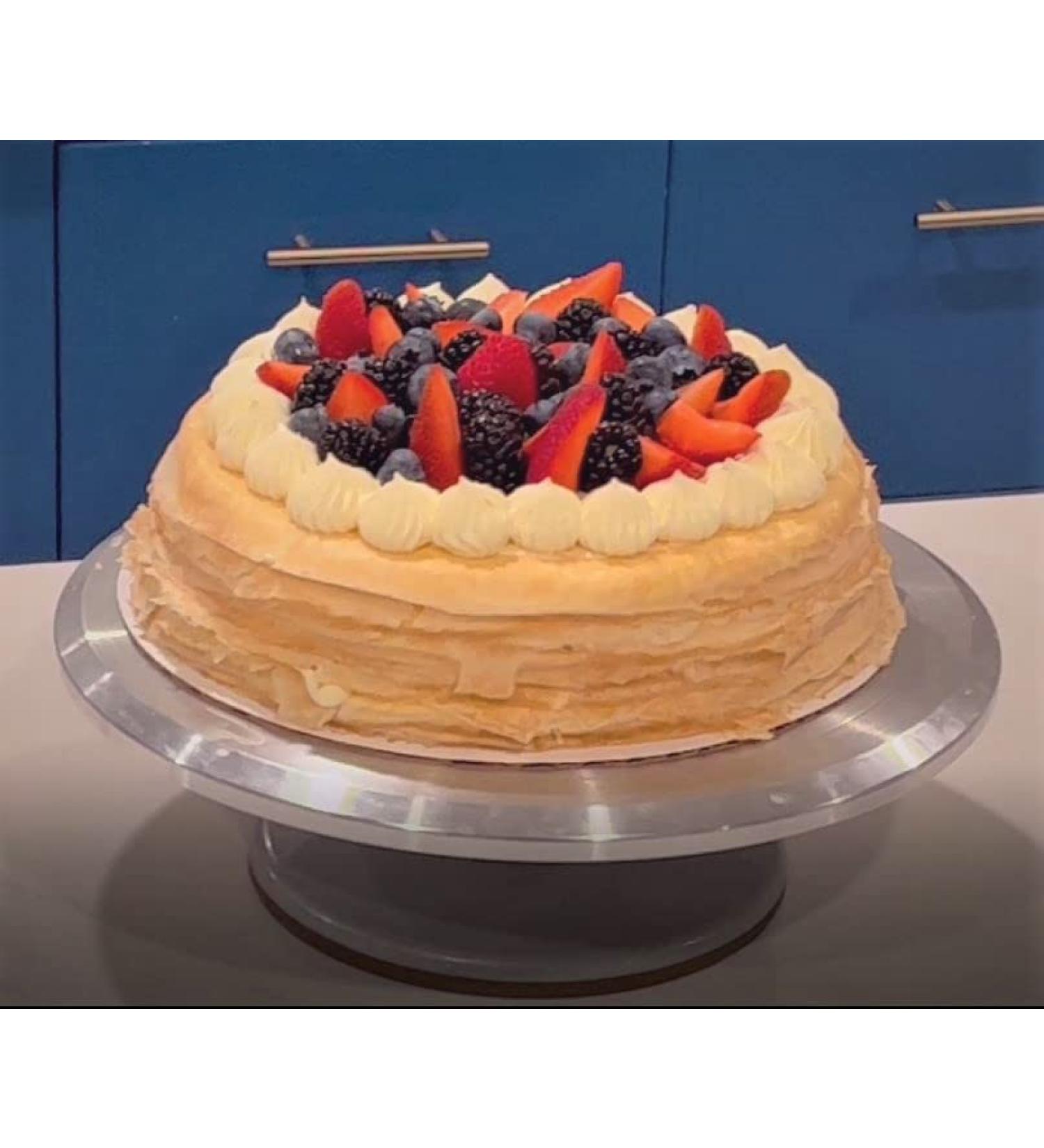 Michel De France All Natural Crepes - 10 OZ, No Preservatives, Ready to Eat - Ideal for Jam, Berries or Mille Crepes Cake - 10 Pieces x 2 Packs - Buy Online on GoSupps.com