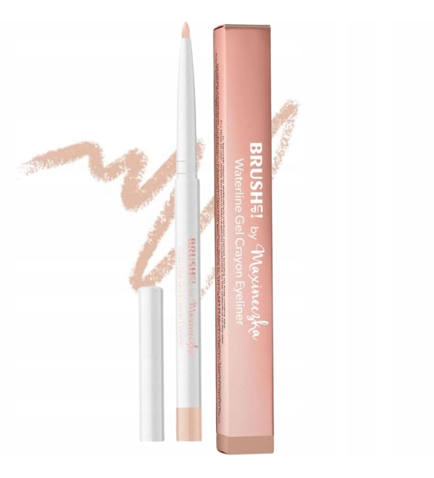 CLARESA Maxineczka Eye Water Line Gel Pen Cool Eye Gel Pen 01 Peach Beige