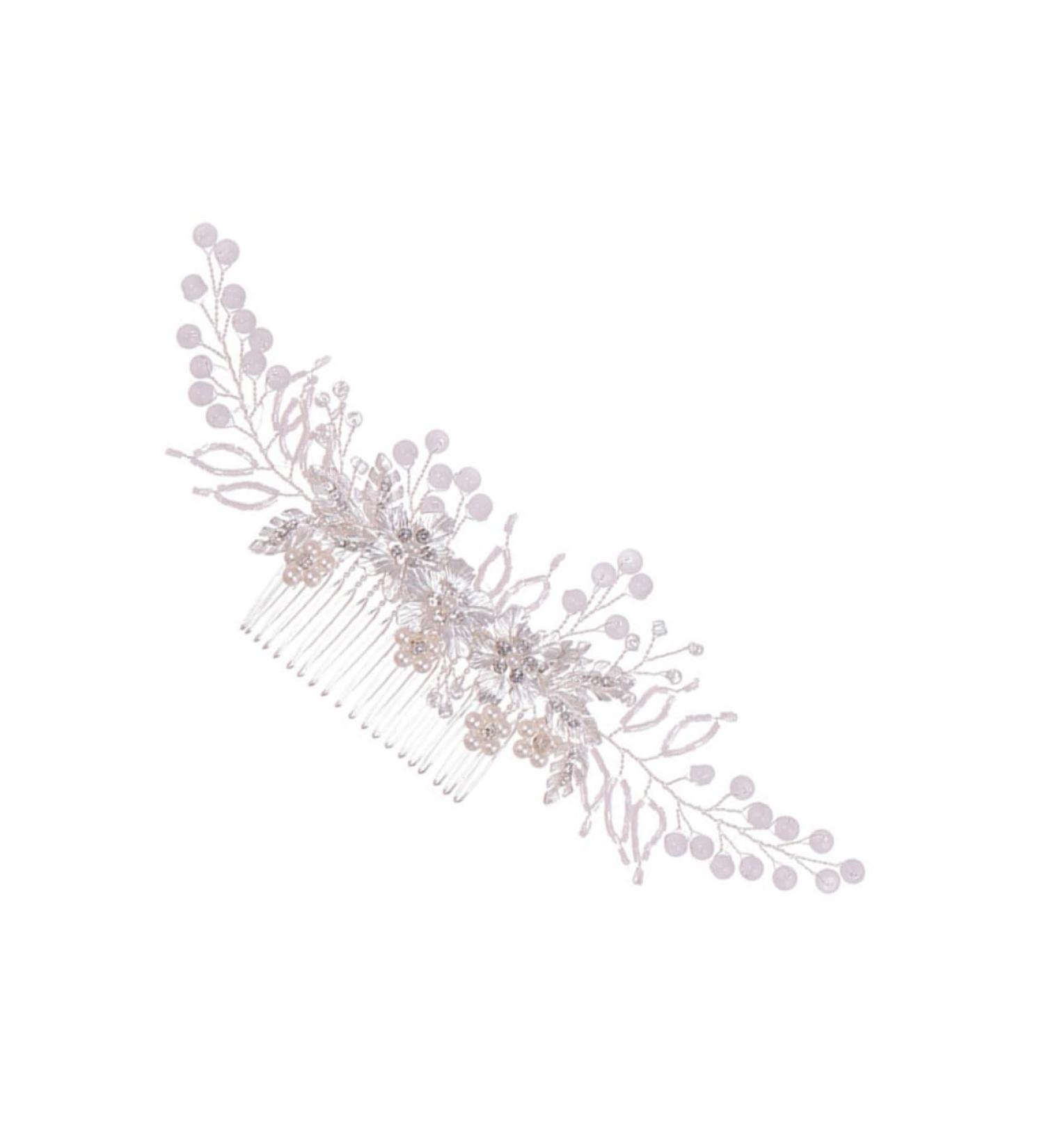 MAGICLULU 1pc Flower Leaf Comb Fashion Hairpin Woman Hair Comb Alloy Hair Decor Hair Accessory Handmade Hair Decor Exquisite Headwear - Buy Online on GoSupps.com