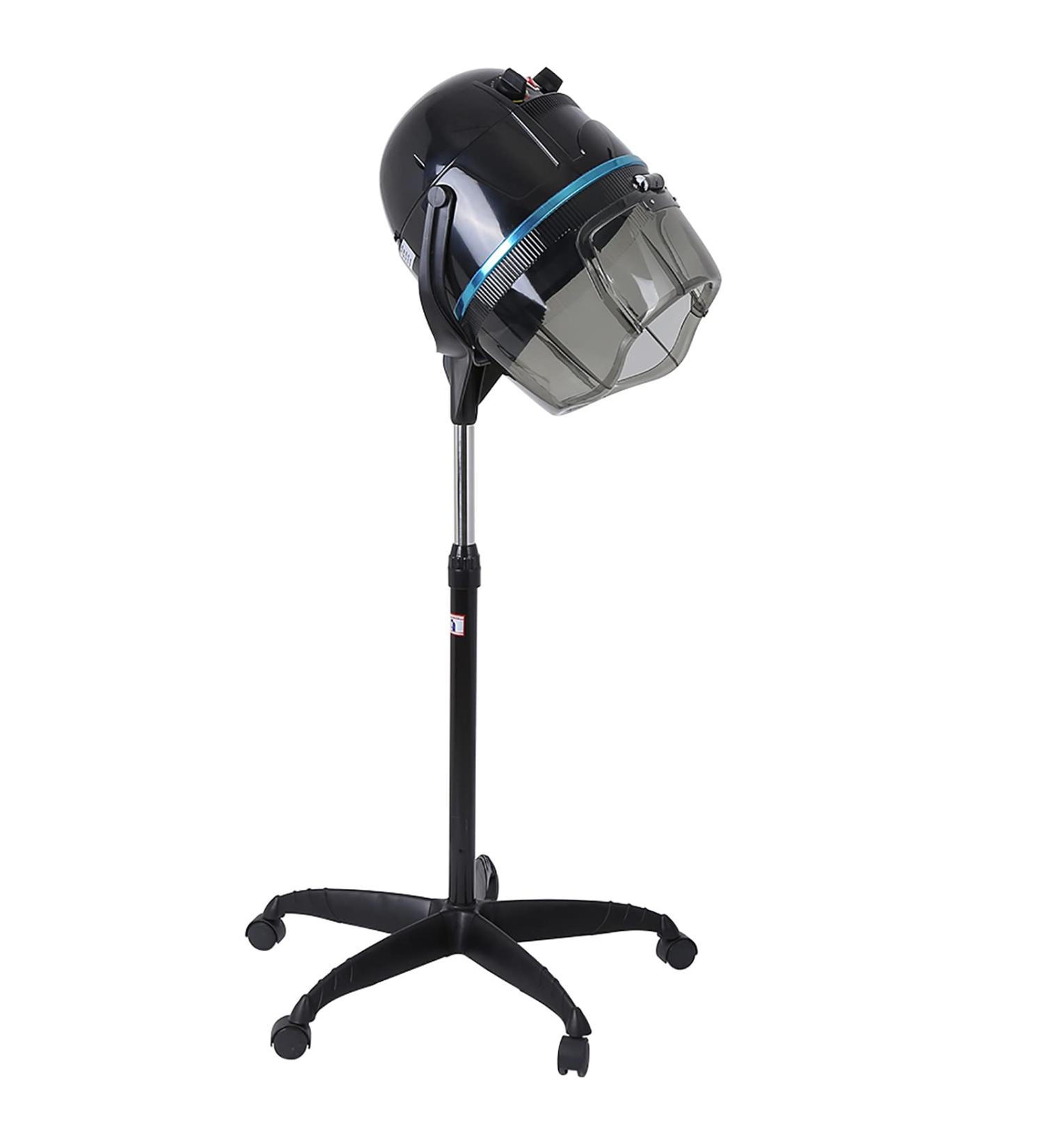 Adjustable Hooded Stand Up Hair Bonnet Dryer Adjustable Hooded Floor Dryer 1000W Professional Salon Hair Dryer Hair Dryer with Wheels - Buy Online on GoSupps.com