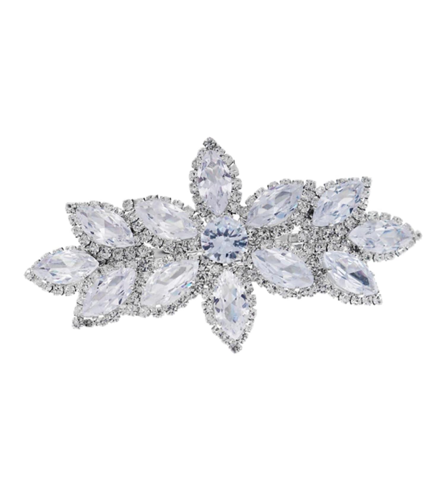 SKISUNO Rhinestone Hair Clip Wedding Hair Clip Women Hair Barrettes Women Hair Clip Rhinestones Hair Accessories Crystal Hair Barrette Rhinestones Hair Barrette Rhinestones Hair Clip - Buy Online on GoSupps.com