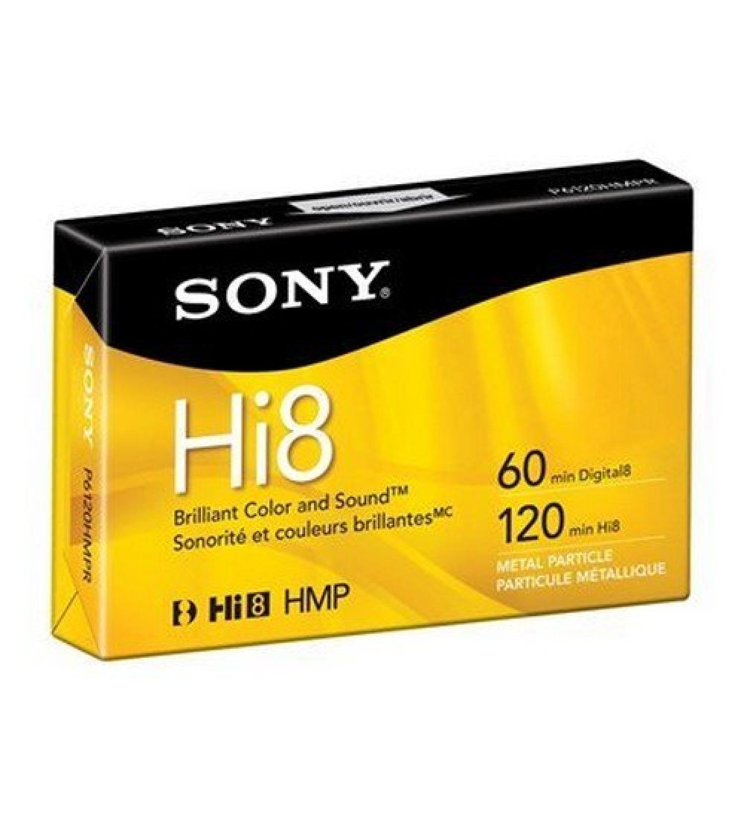 Sony Hi8 Metal Particle Hi8 tape - 1 x 120min (P6120HMPR)