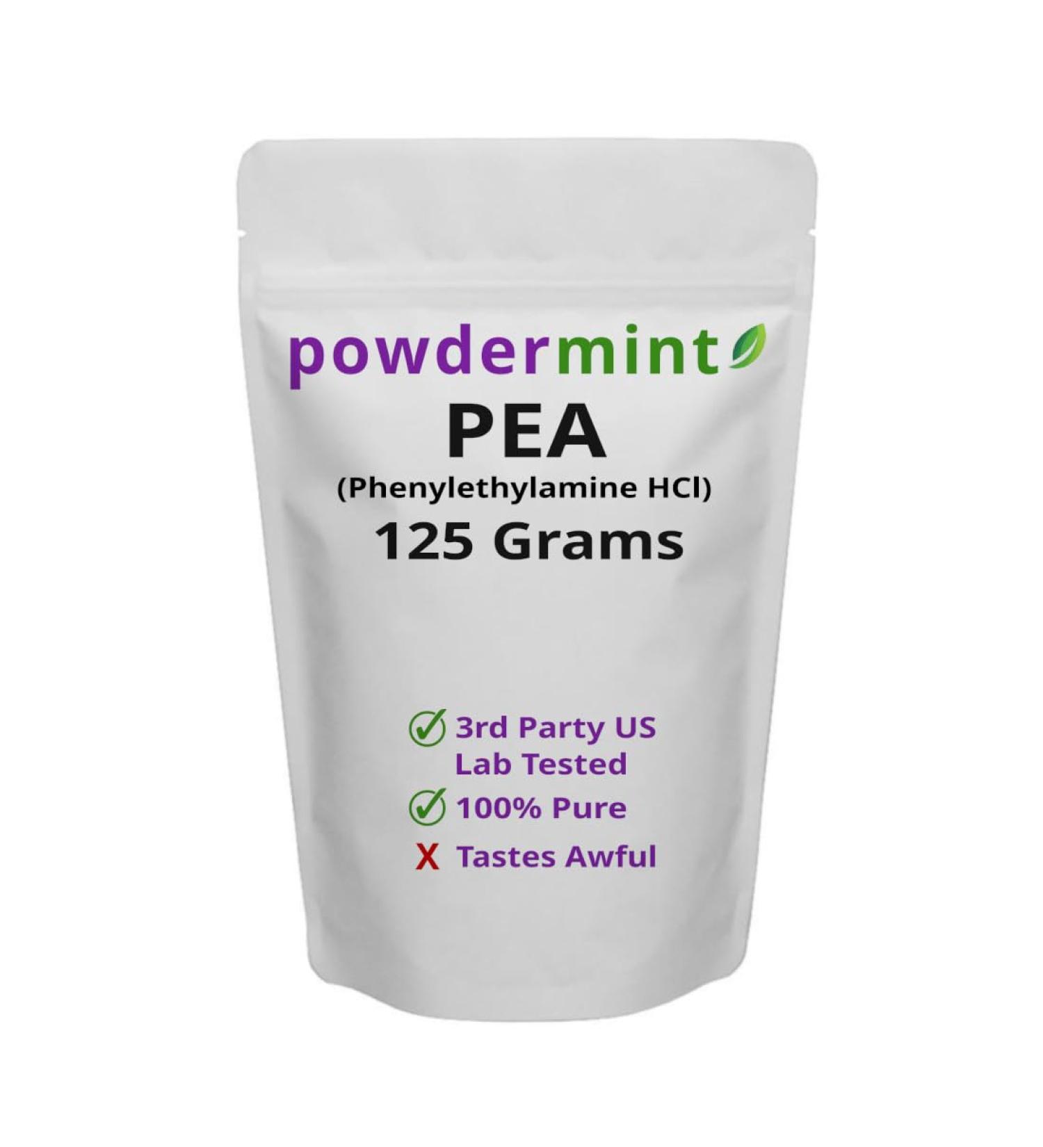Phenylethylamine Supplement (125 Grams) Phenethylamine HCL Form 4.4 Ounce (Pack of 1) - Buy Online on GoSupps.com