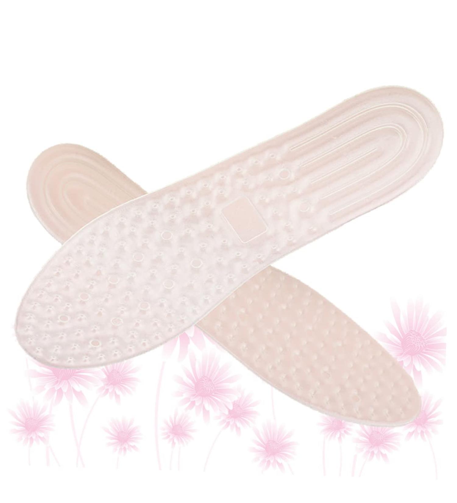 FOMIYES Inflatable Orthotic Insoles - Arch Support & Comfort - Breathable Sports Foot Pads - Size 3 - Perfect for All Shoes - Buy Online on GoSupps.com