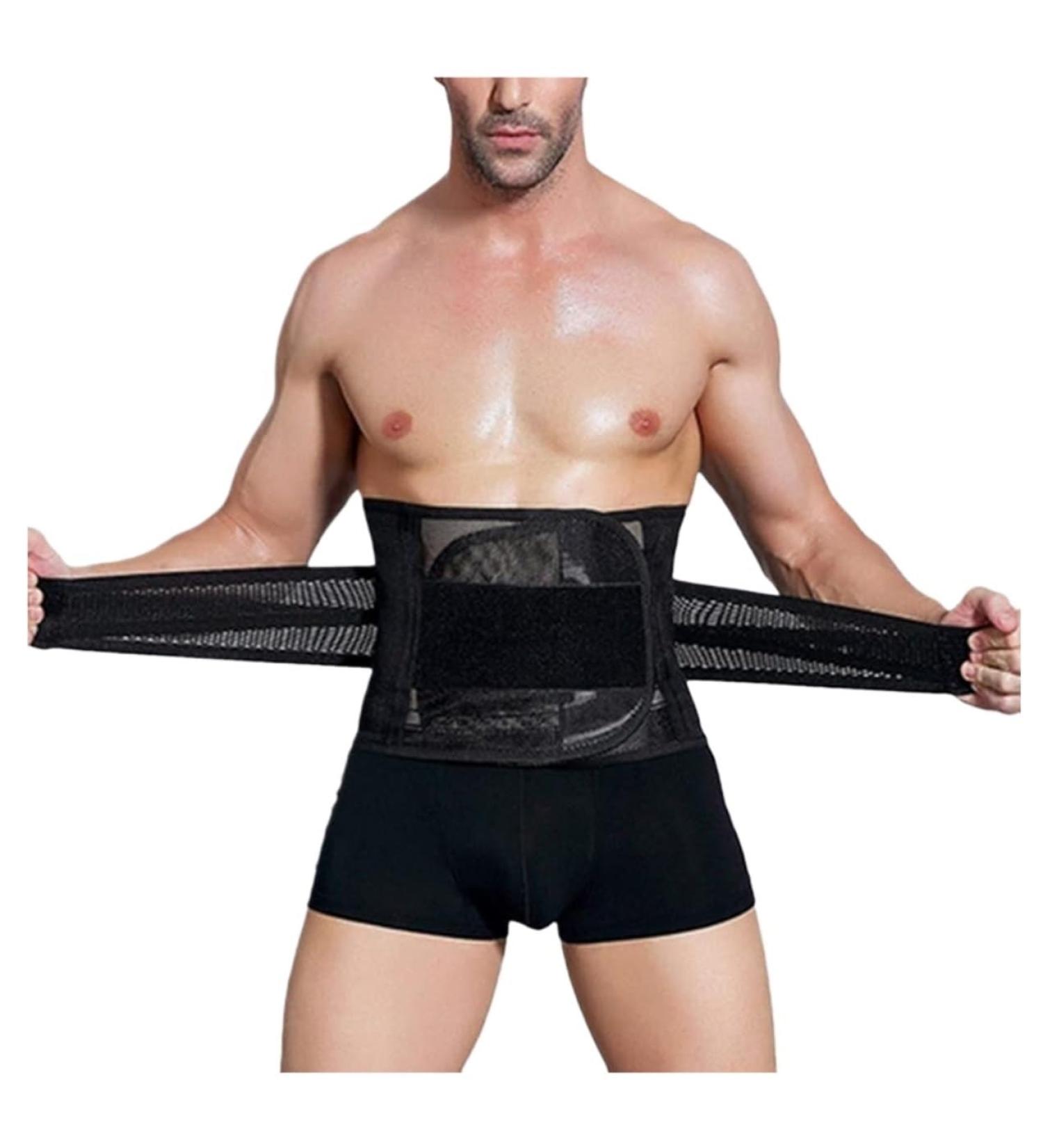 Back Support Back Brace Lumbar Support Waist Cincher Shapewear Tummy Control Girdle Underbust Corset Slimming Body Shaper Back Support Belt(X-Large) X-Large Black - Buy Online on GoSupps.com