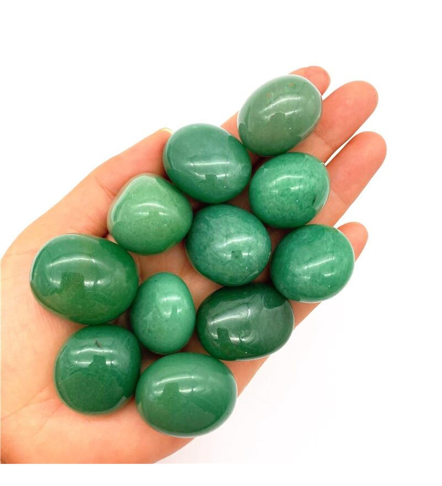 Beautiful 100g Natural Green Gemstone Polished Stone Crushed Stone Tumble Stone Quartz Crystals - Buy Online on GoSupps.com