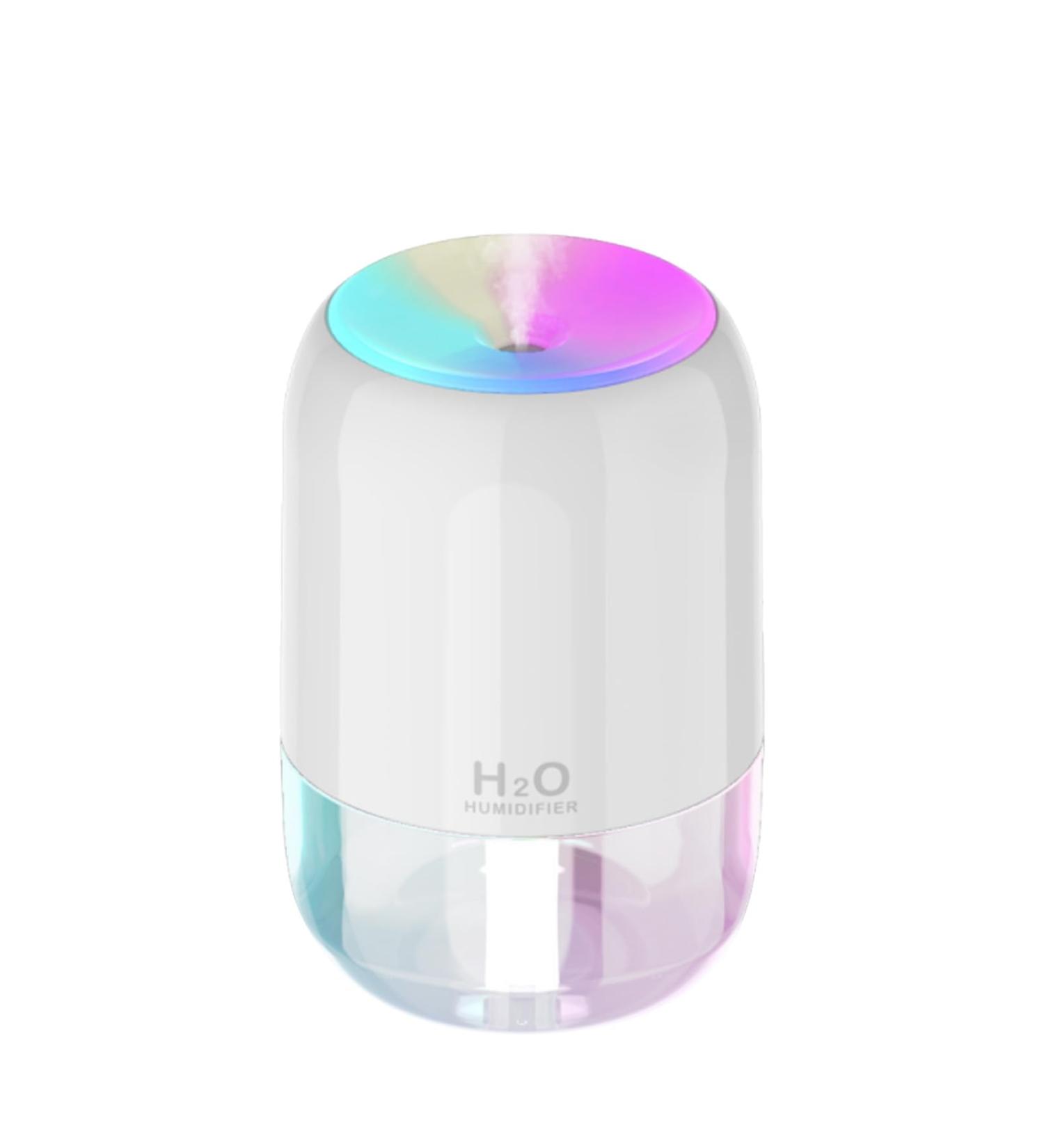 200ml Essential Oil Diffuser | Aromatherapy Humidifier with 7 Color Lights for Home & Bedroom - Buy Online on GoSupps.com