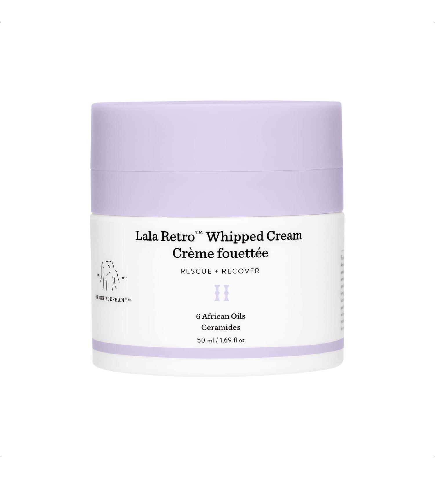 Drunk Elephant Lala Retro Whipped Cream - Skin Replenishing Moisturizer 1.69oz - Buy Online on GoSupps.com