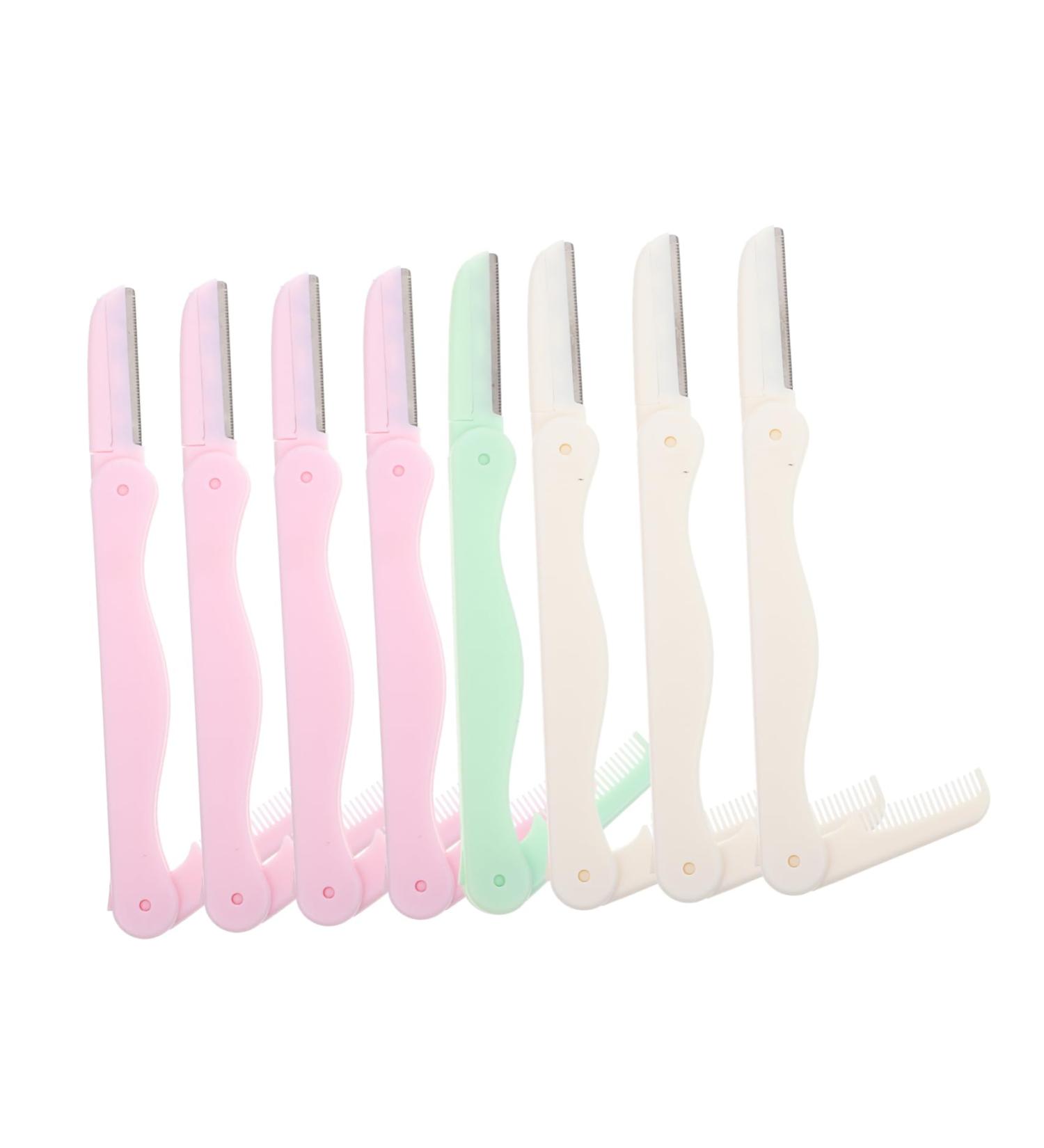 FRCOLOR Outil De Toilettage - Ensemble De 8 Pinceaux Sourcils Compact Et Portable Pour Le Visage Et Les Sourcils 17.2x1.5x0.8cm - Buy Online on GoSupps.com