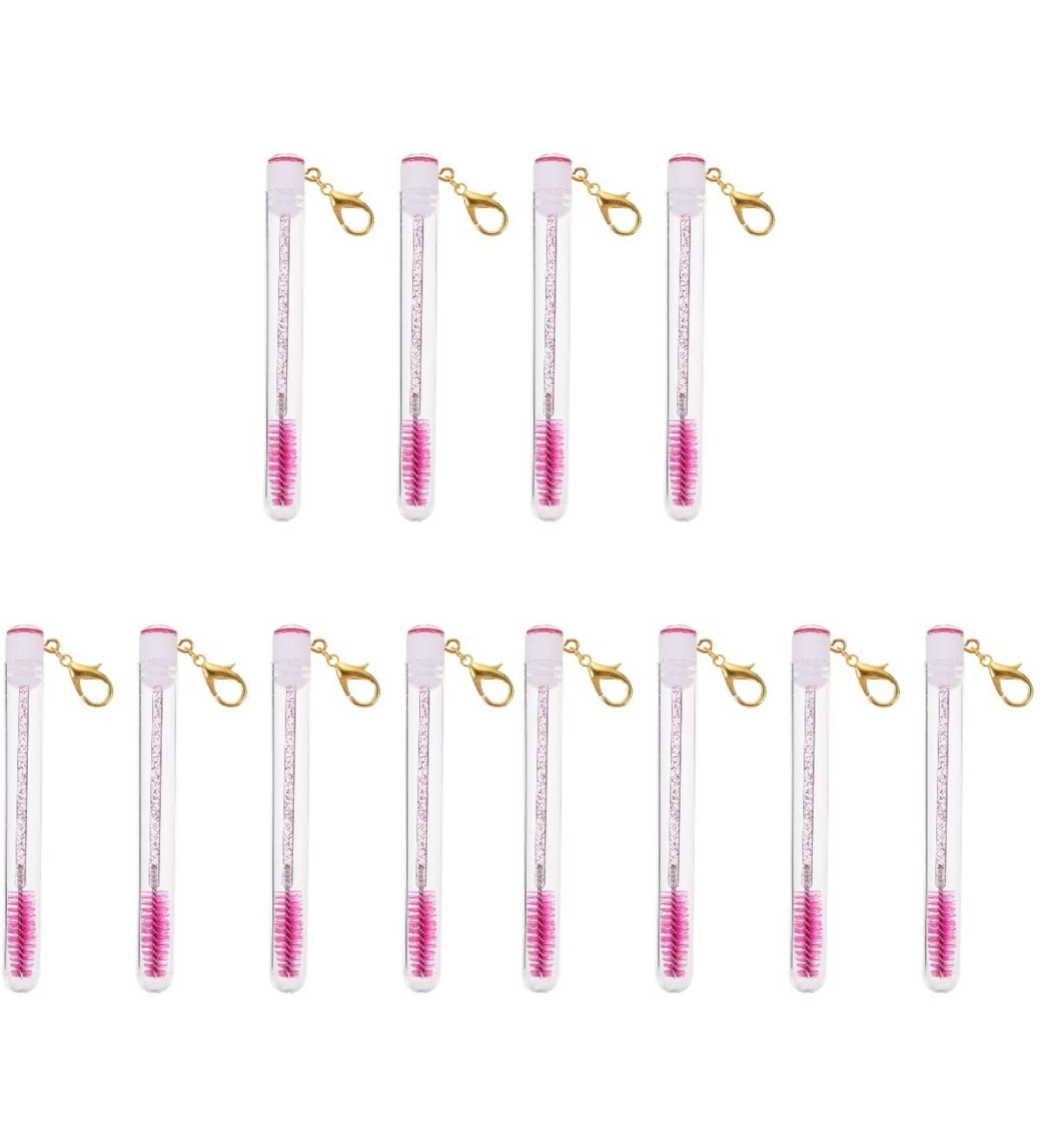 Beavorty 12 Pcs Tube Mascara Brush Lash Applicator Empty Mascara Tube Eyebrow Brush Tube Miss Mini Extend 11.2x1.1cmx3pcs Rosyx3pcs - Buy Online on GoSupps.com