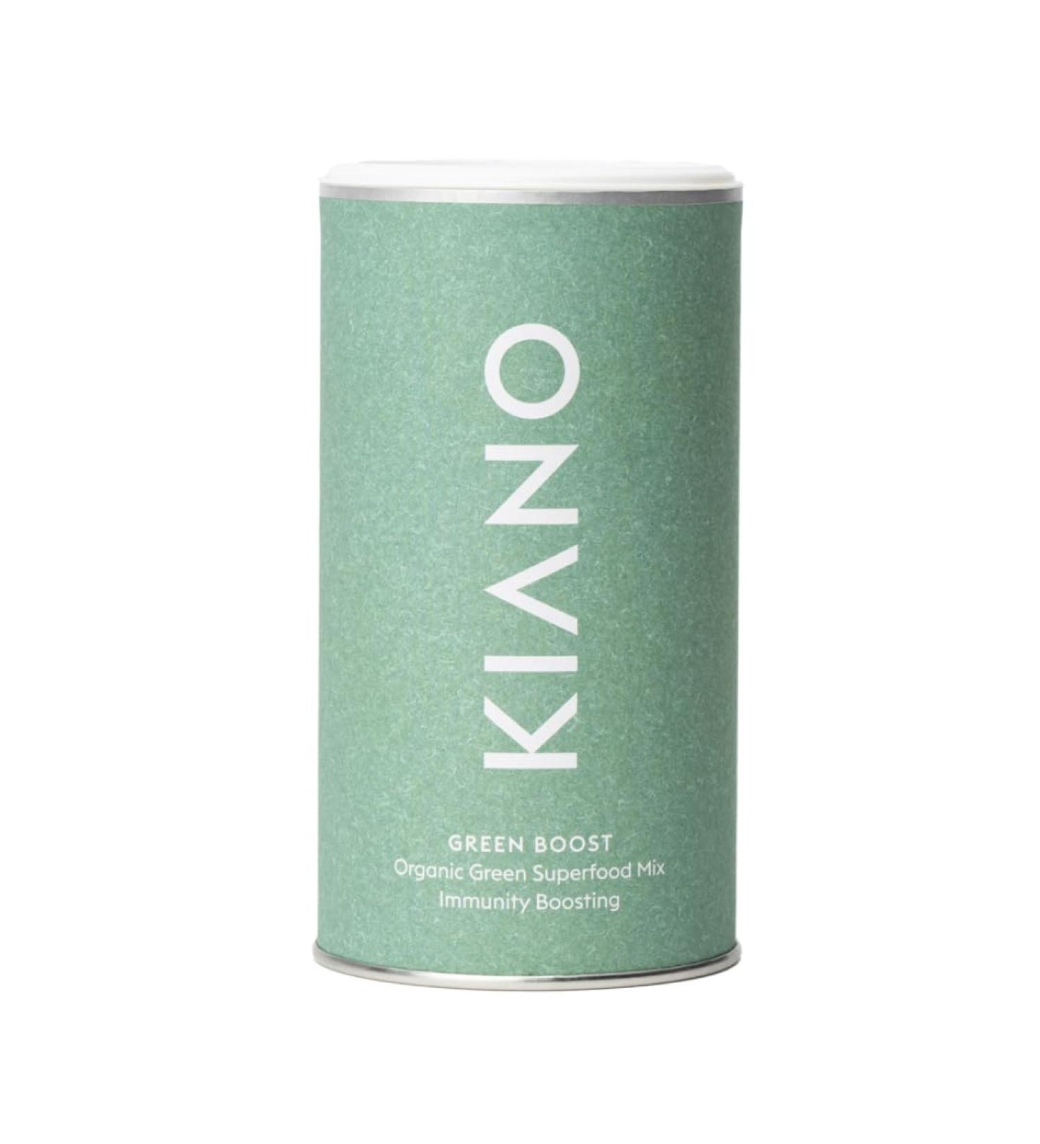 Kiano Green Superfood Mix | 220g Detox & Immune Support | Eco-Friendly Superfoods with Alfalfa & Spirulina - Buy Online on GoSupps.com