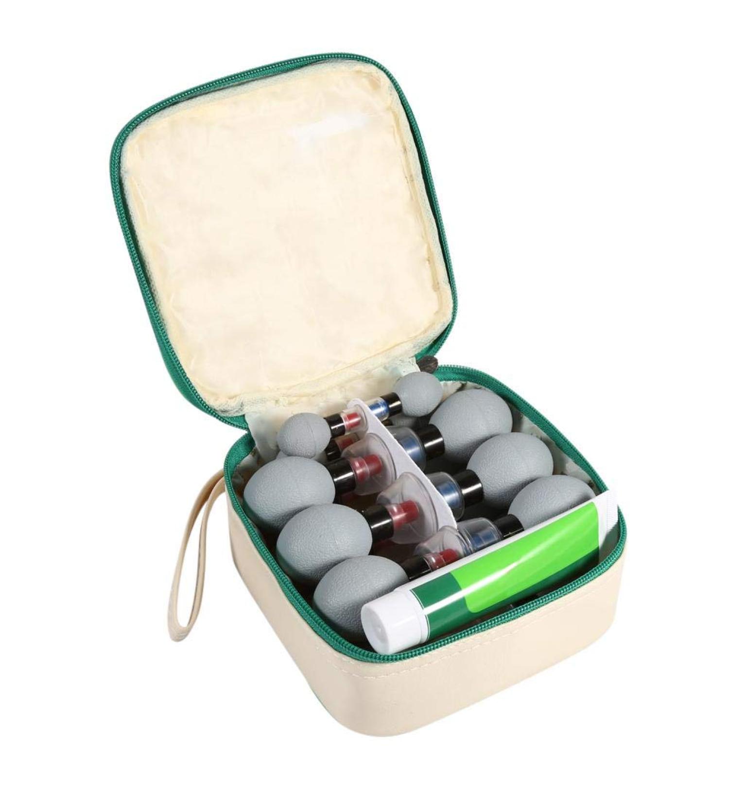 18-Piece Magnetic Suction System for Body Relaxation Back Neck Legs Feet & Stomach Relief International Shipping Available - Buy Online on GoSupps.com