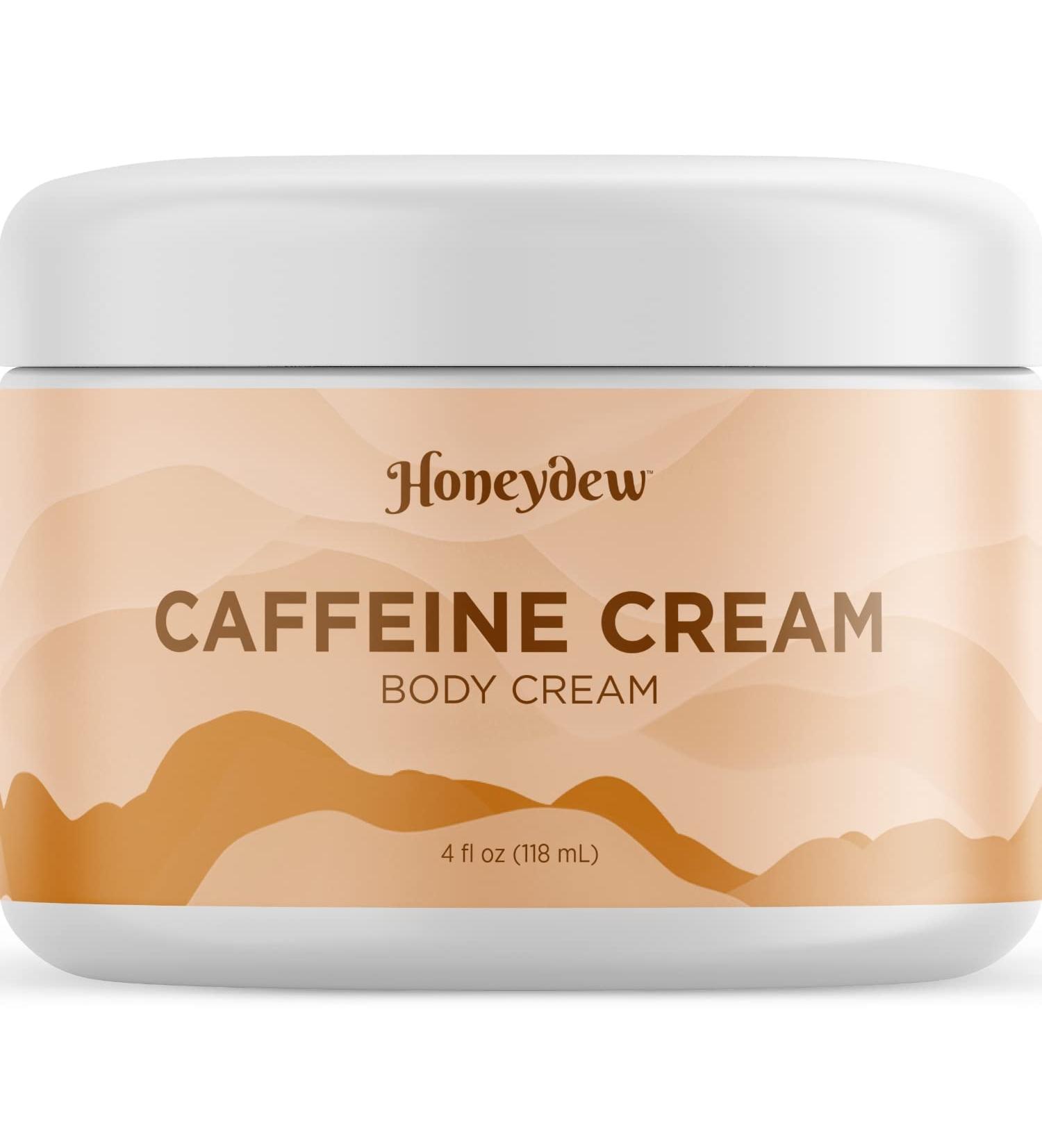 Vegan Skin Firming Cream for Cellulite & Wrinkles - Deep Moisturizing Caffeine Formula for Fine Lines & Dry Skin - Coffee Scented Lotion for Women - Buy Online on GoSupps.com
