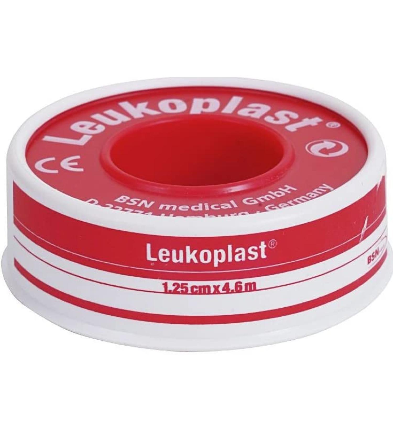 Leukoplast Tape (1.25cm X 5m 0.5" X 5.4 yard) 1.25cm X 5m 0.5 inch X 5.4 yard