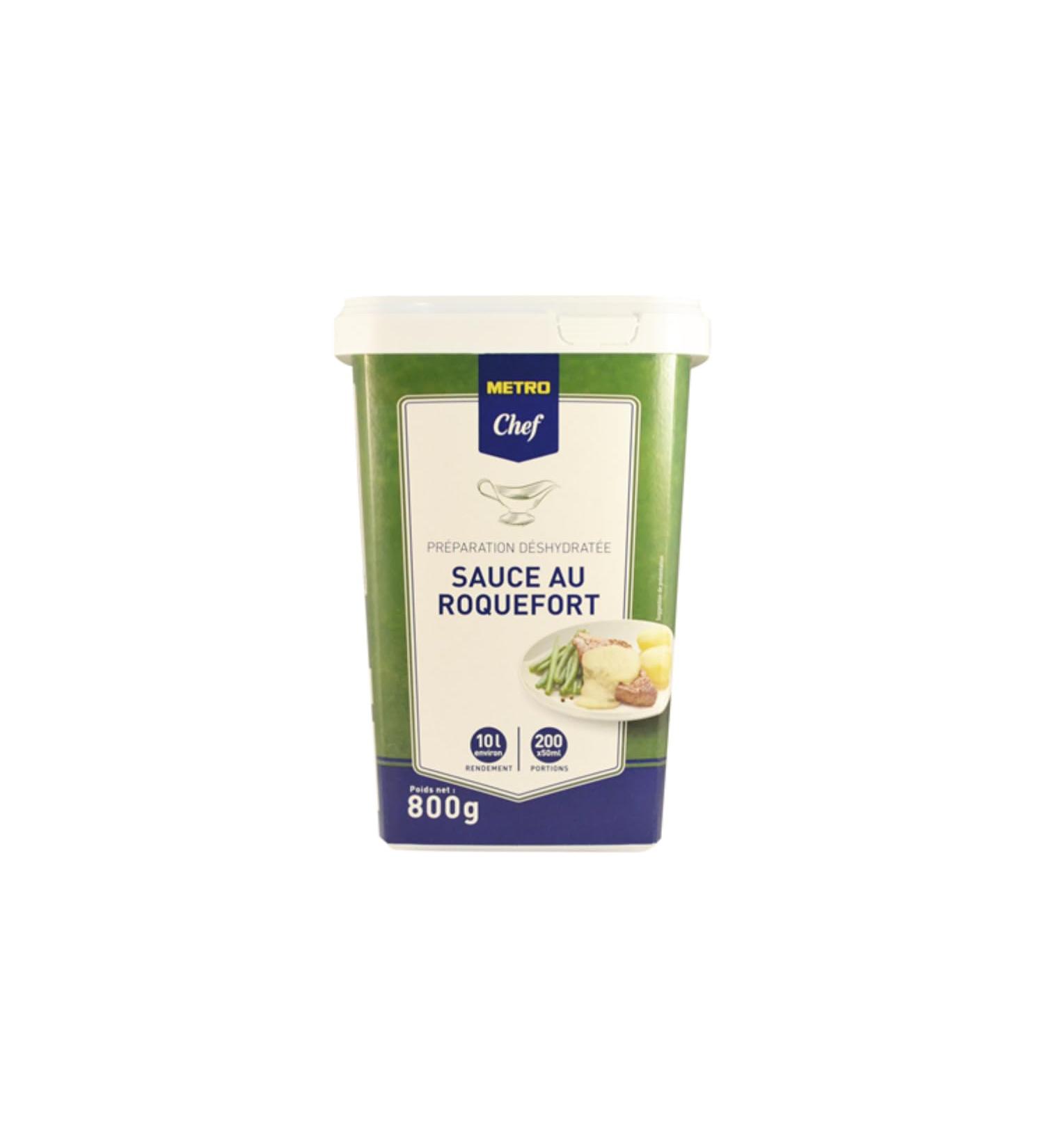 Wine And More METRO Chef Roquefort Sauce 800g Creamy and flavourful ready-to-use sauce