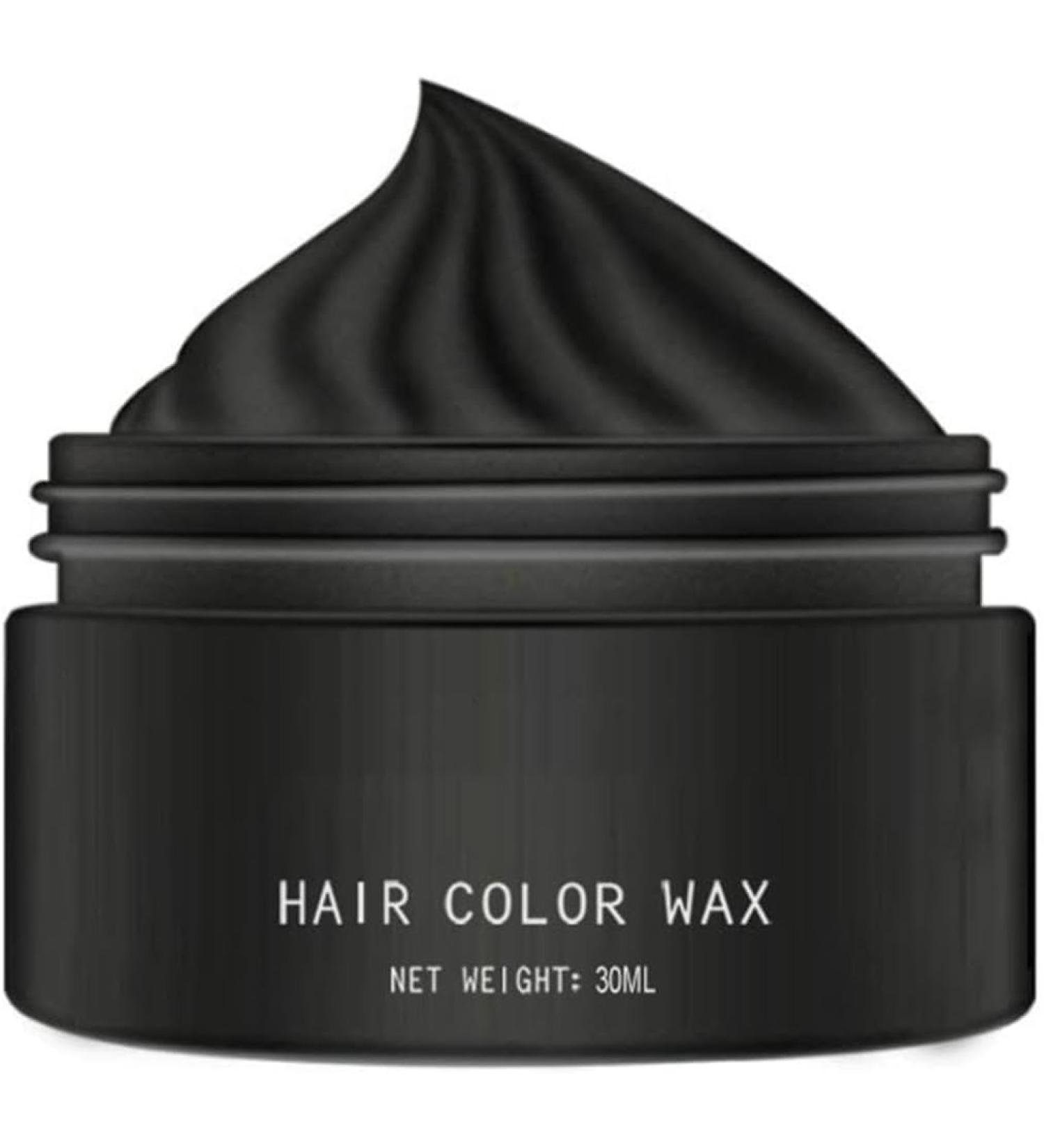 Temporary Natural Hair Coloring Mud Hair Wax Color Hairstyle Cream Color Wax Color Hair Wax Temporary Instant Hair Pomade Versatile Hair Color Wax For Men And Women (B 30ML) - Buy Online on GoSupps.com