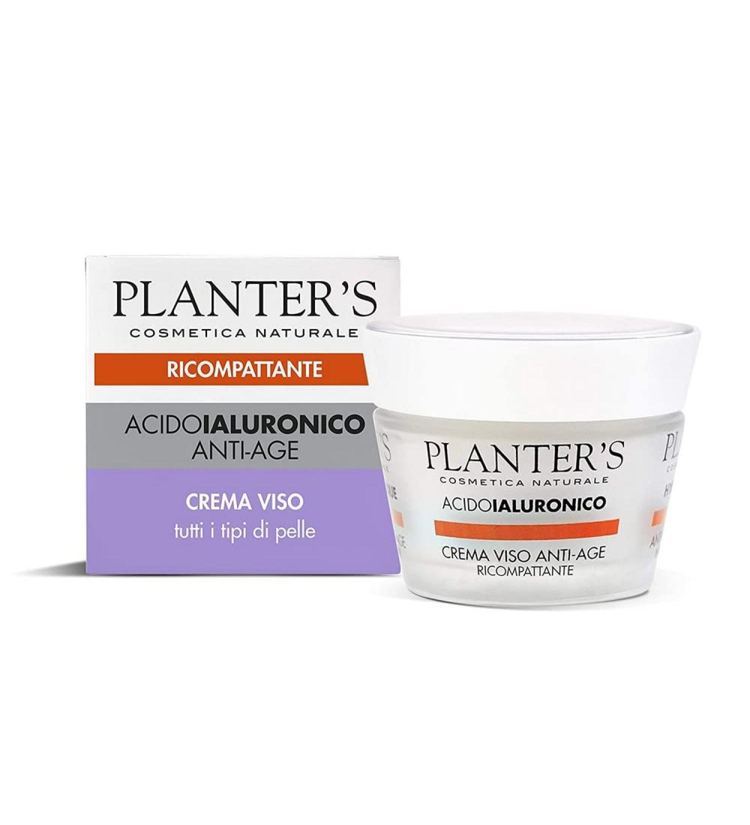 Planter's Anti-Aging Firming Face Cream with Hyaluronic Acid. Day and night face cream recommended for skin that wants to regain its tone and elasticity. 50 ml - Buy Online on GoSupps.com