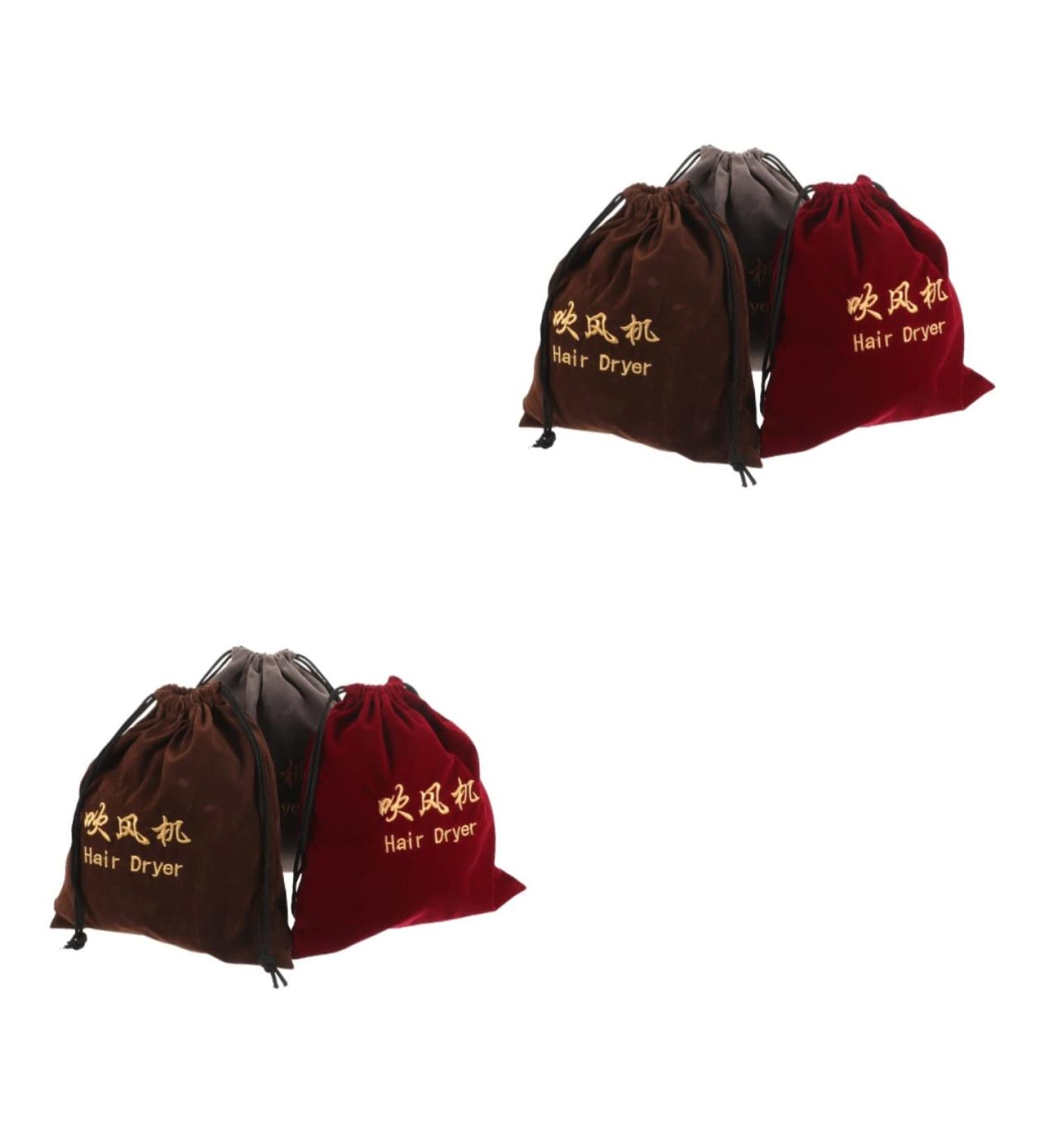 TOVINANNA 6 Pcs Hair Dryer Storage Bag Travel Hair Drawstring Bag Hair Dryer Drawstring Bags Fabric - Buy Online on GoSupps.com