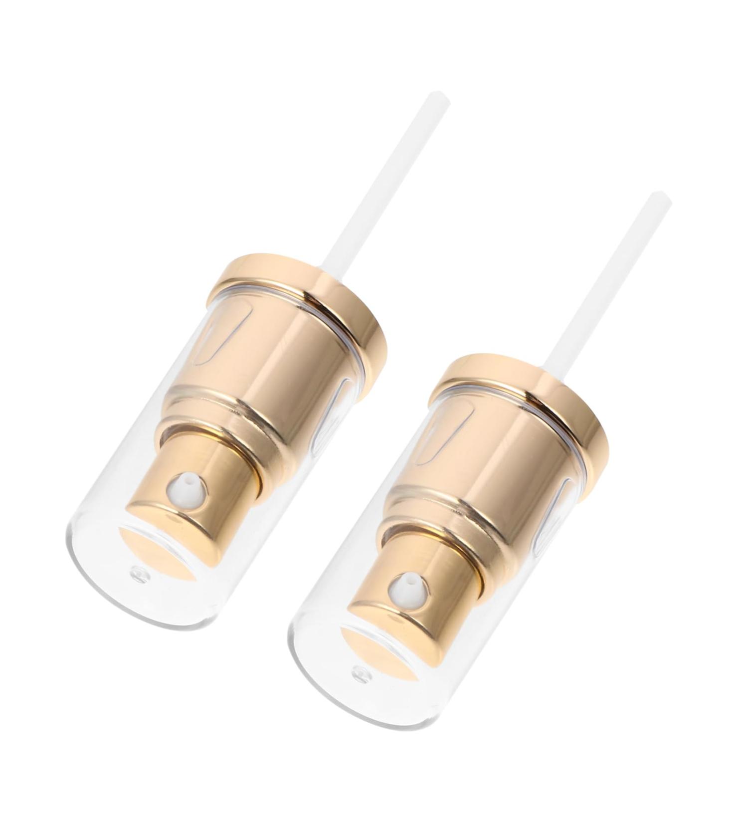 Beavorty 4 Pcs Lotion Pump Foaming Soap Dispenser Replacement Press Cover Air Pump Bottle Pump Replacement 10x2.3cmx2pcs Goldenx2pcs - Buy Online on GoSupps.com