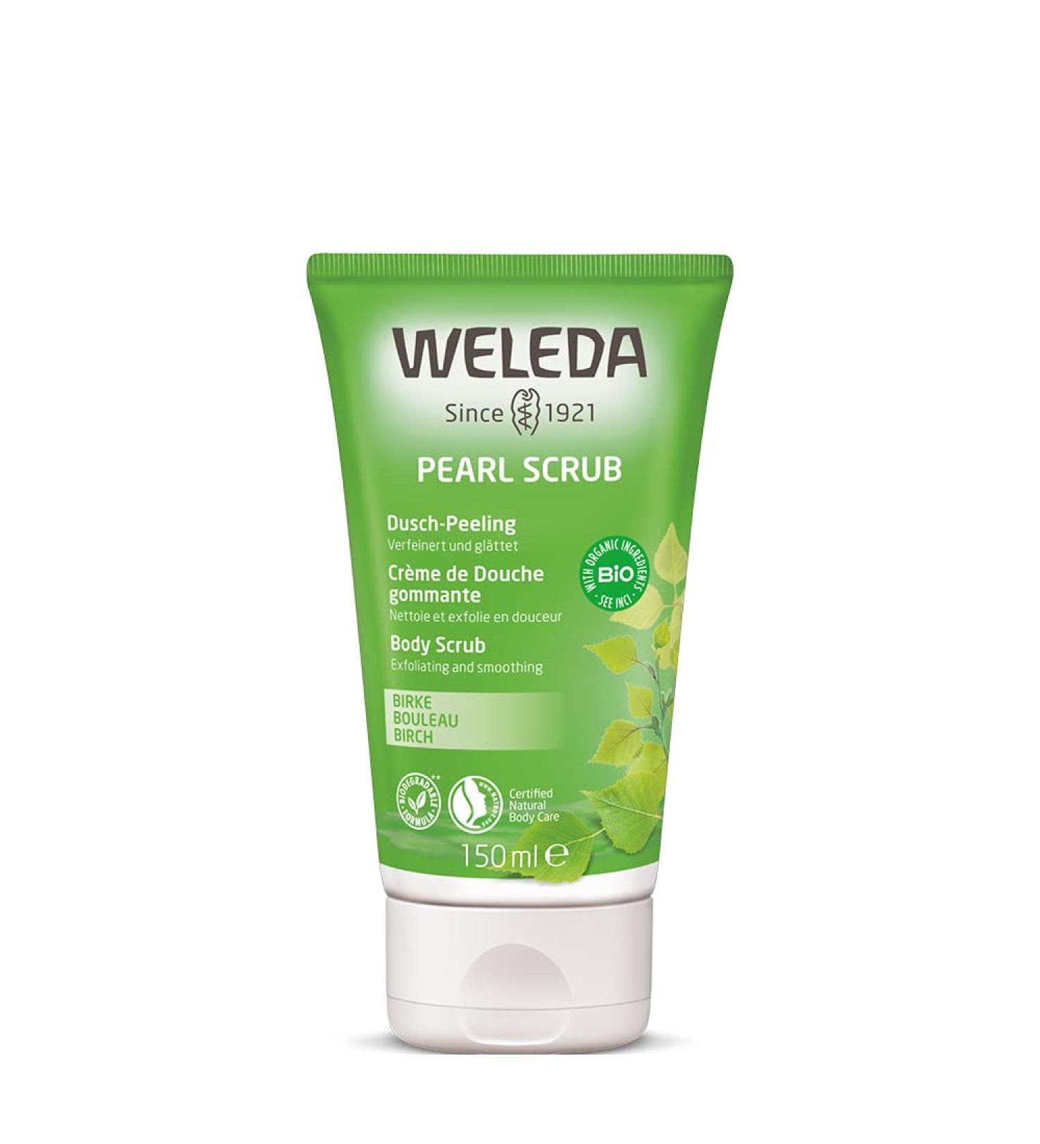 Weleda Birch Body Cleansing Scrub 5 fl oz - Plant Rich Cleanser with Birch & Apricot Kernel Oils - Buy Online on GoSupps.com
