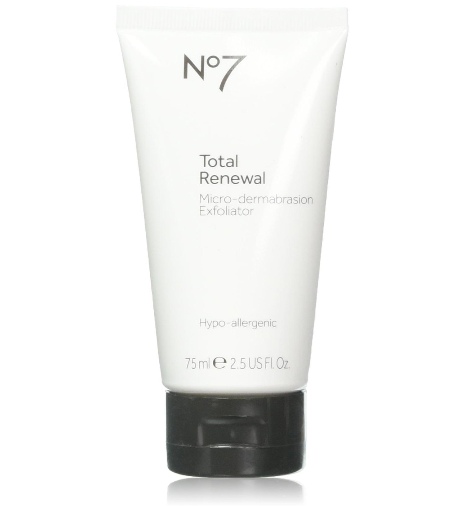 Boots No7 Total Renewal Micro-Dermabrasion Exfoliator 2.5 Fl. Oz(75 ml) by Boots