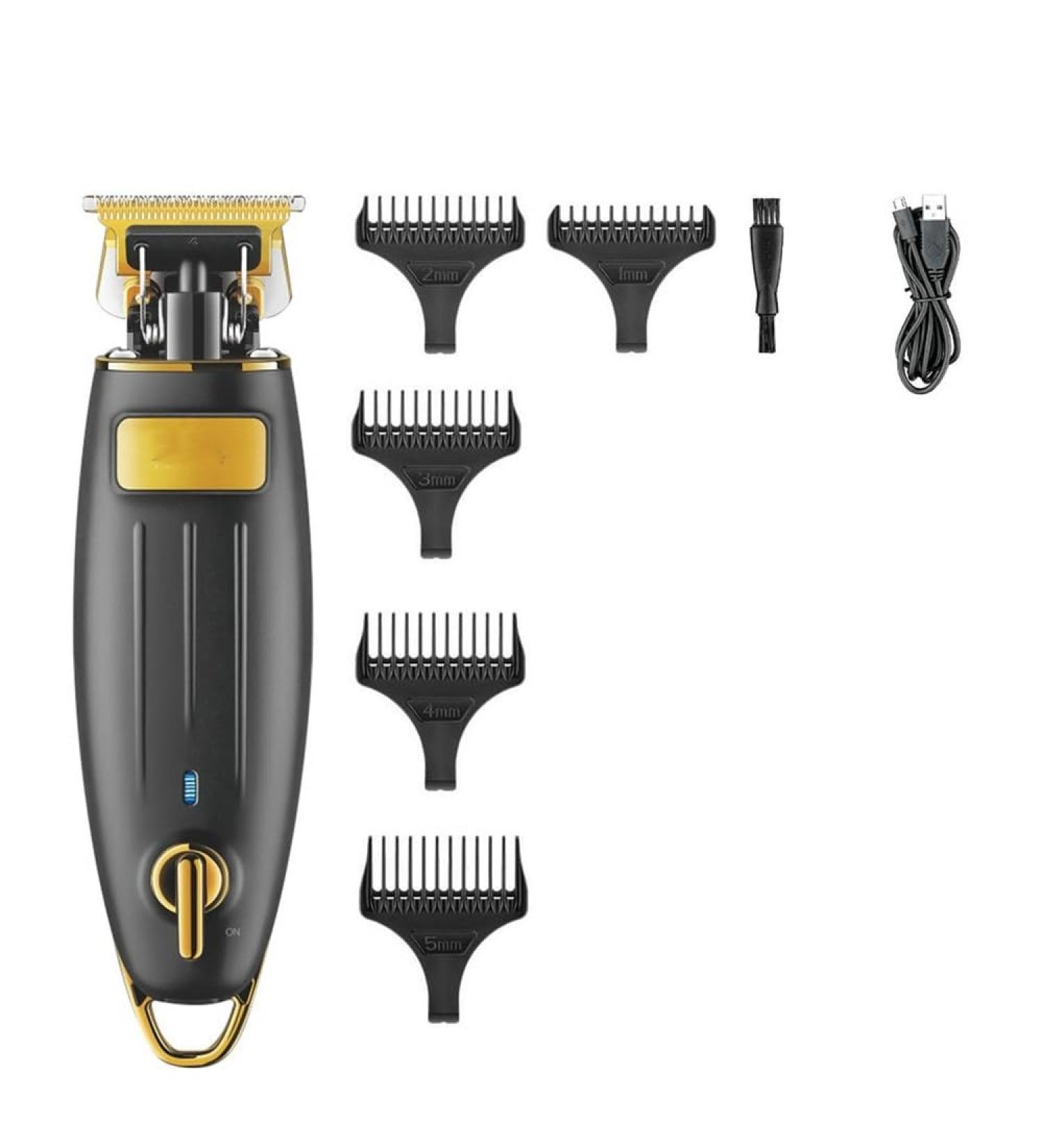 Professional Hair Clippers for Men | Electric Hair Trimmer & Beard Trimmer - Golden Edition - Buy Online on GoSupps.com