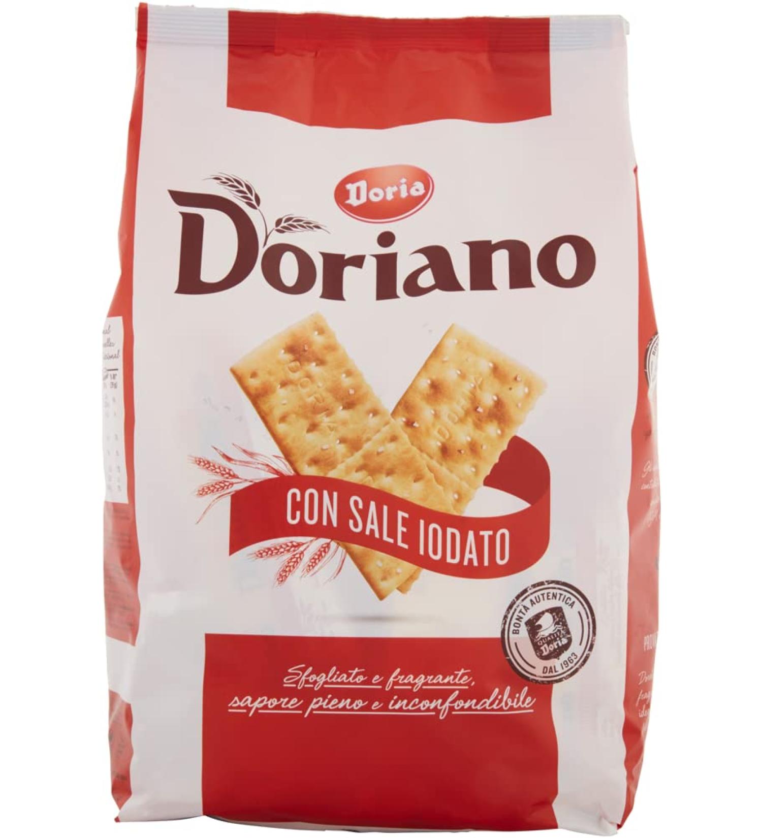 Doria Doriano Lot of 3 salted biscuits 700 g - Buy Online on GoSupps.com