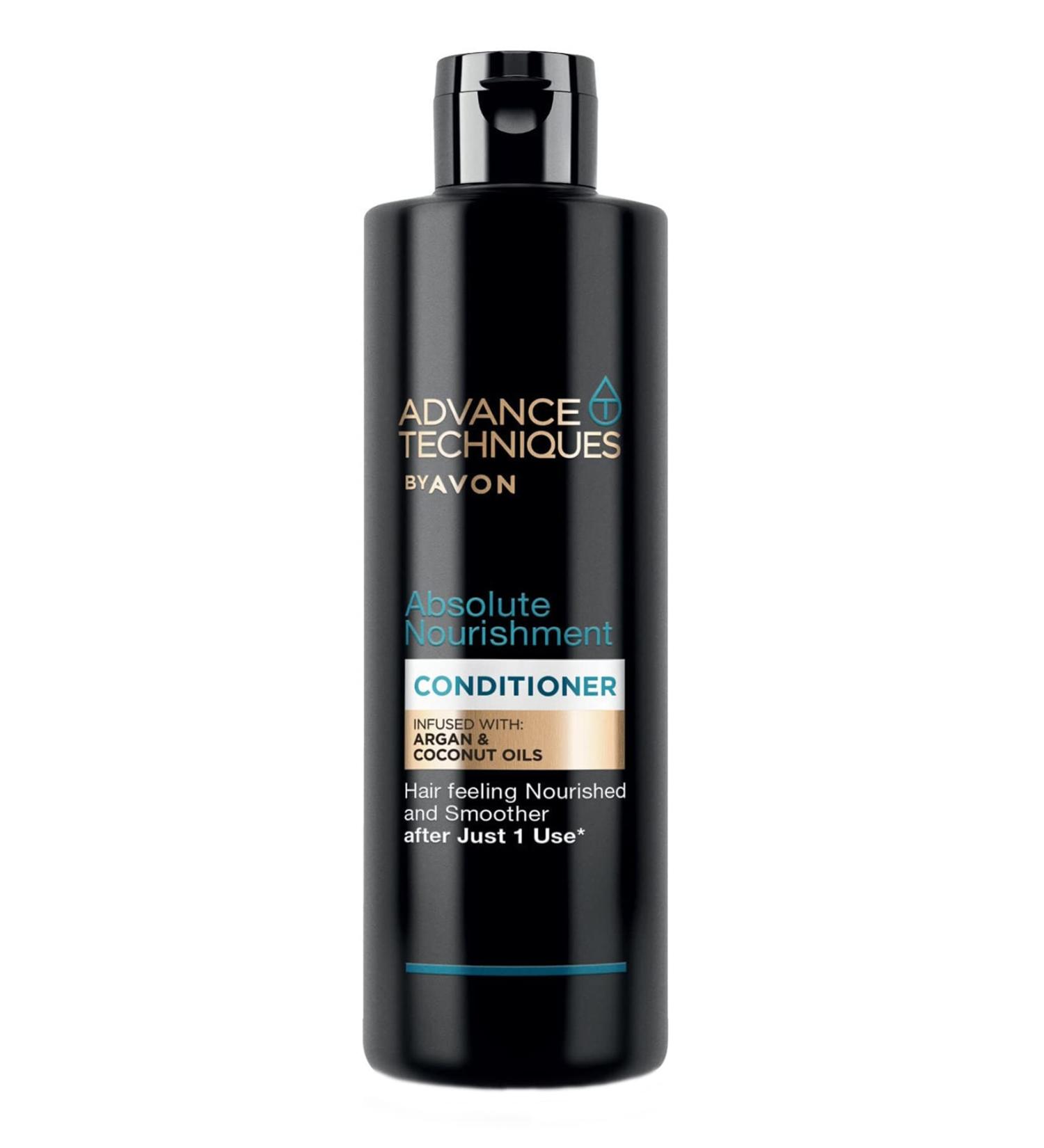 Avon Advance Techniques Absolute Nourishment Coconut & Argan Oil Shampoo & Conditioner Set 250ml