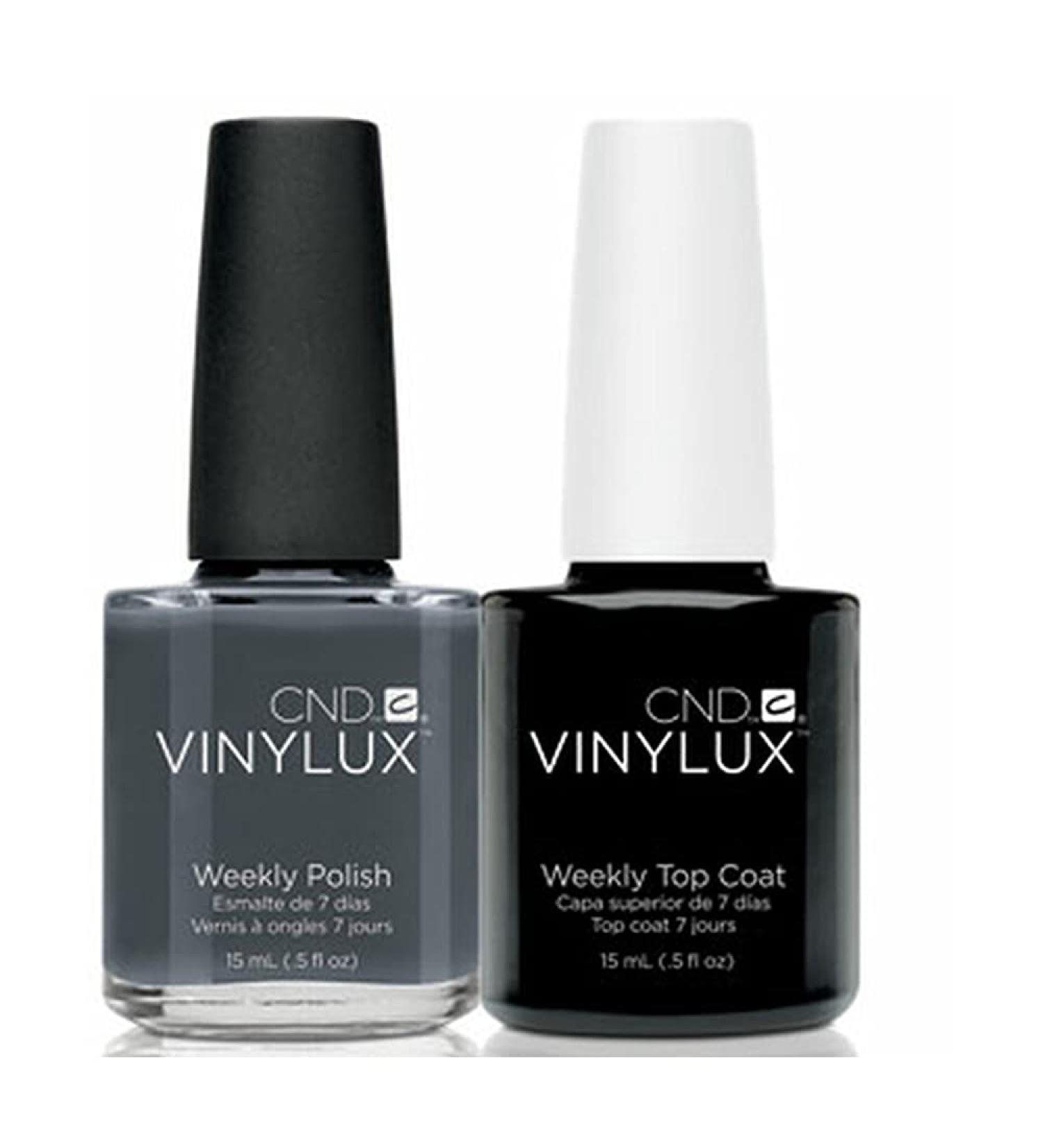 Vinylux Duo Top Coat Asphalt