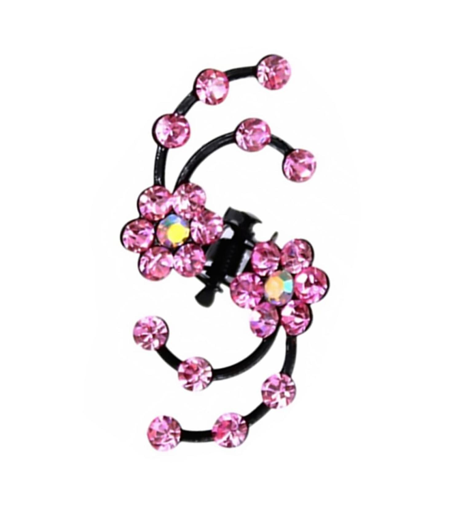 FRCOLOR Hair Barrettes Hair Pin Rhinestone Bobby Pins Hair Clip Bridal Hair Accessories Princess Bride Headgear - Buy Online on GoSupps.com