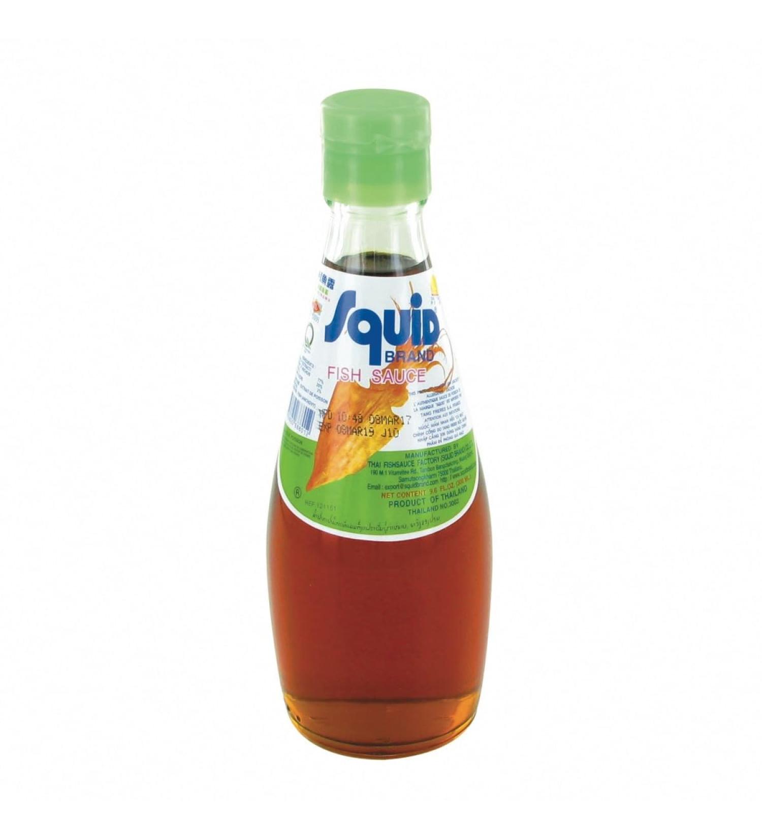 Fish Sauce / Sauce for Nems and Spring Rolls/Nuoc Mam Sauce 300 ml - Squid Brand (12 Bottles)