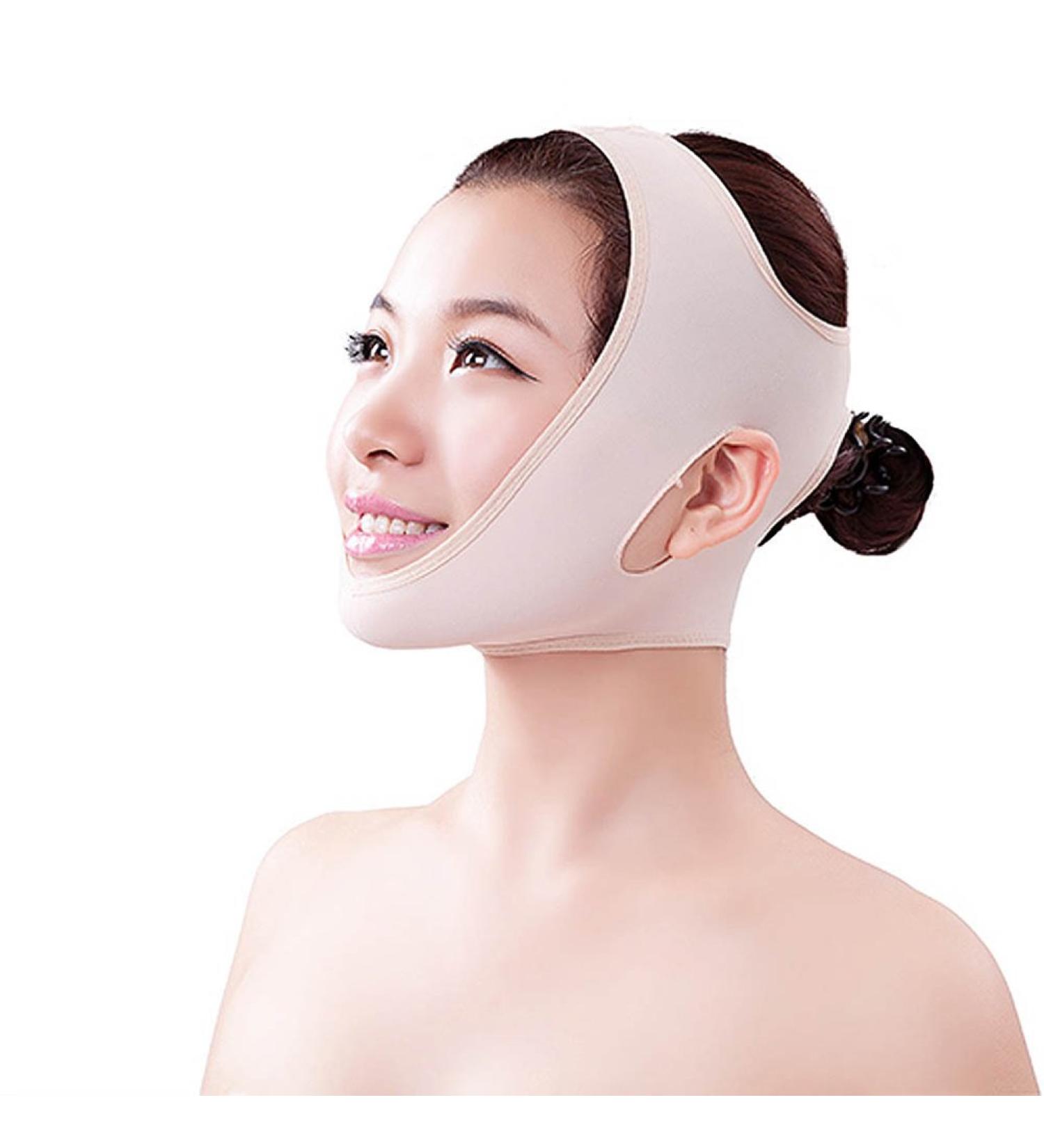 SUPVOX Face Slimming Mask | Double Chin & V-Line Anti-Wrinkle Face Bandage | Size S - International Shipping Available - Buy Online on GoSupps.com
